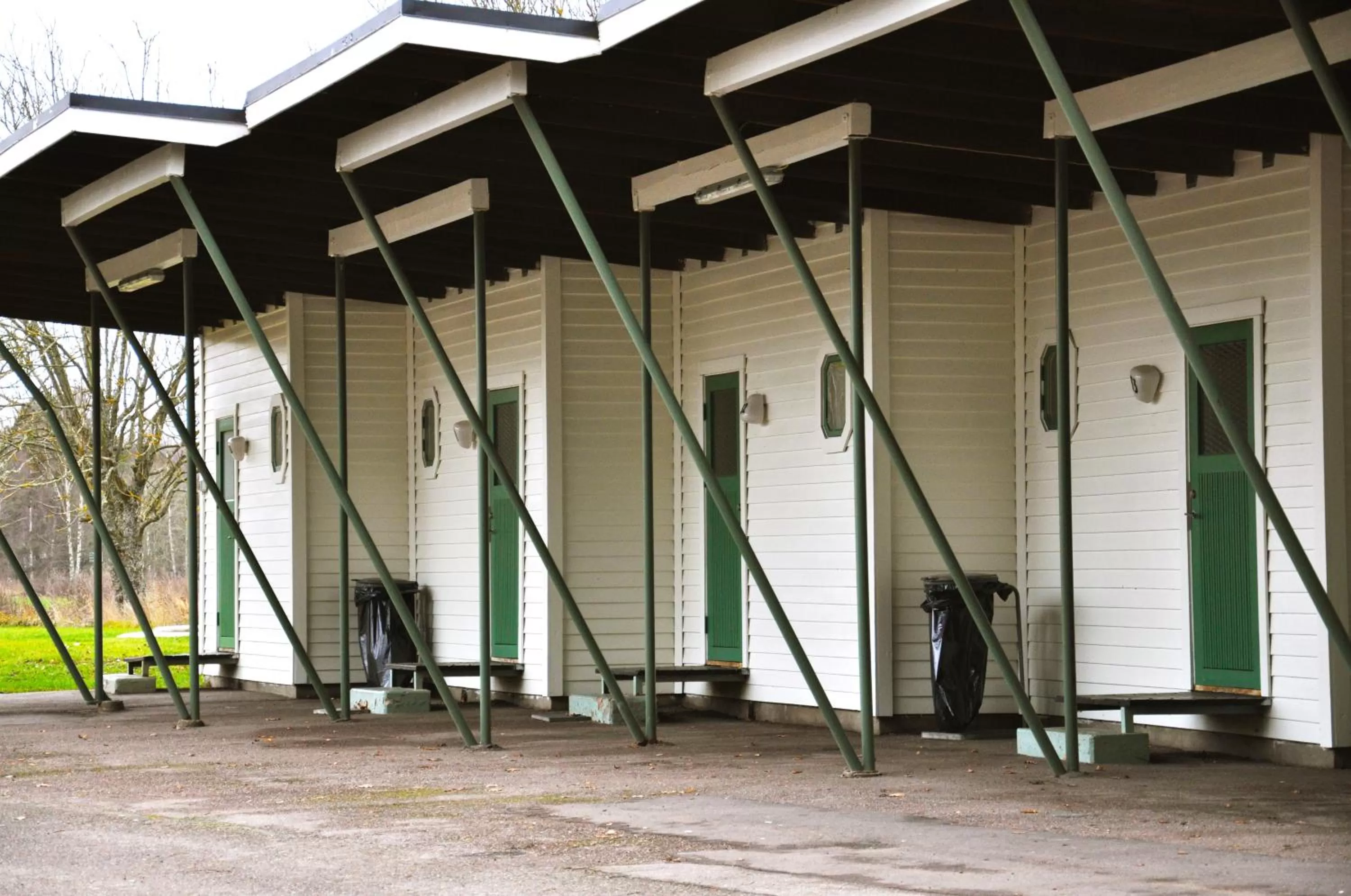 Facade/entrance in Sjögestad Motell