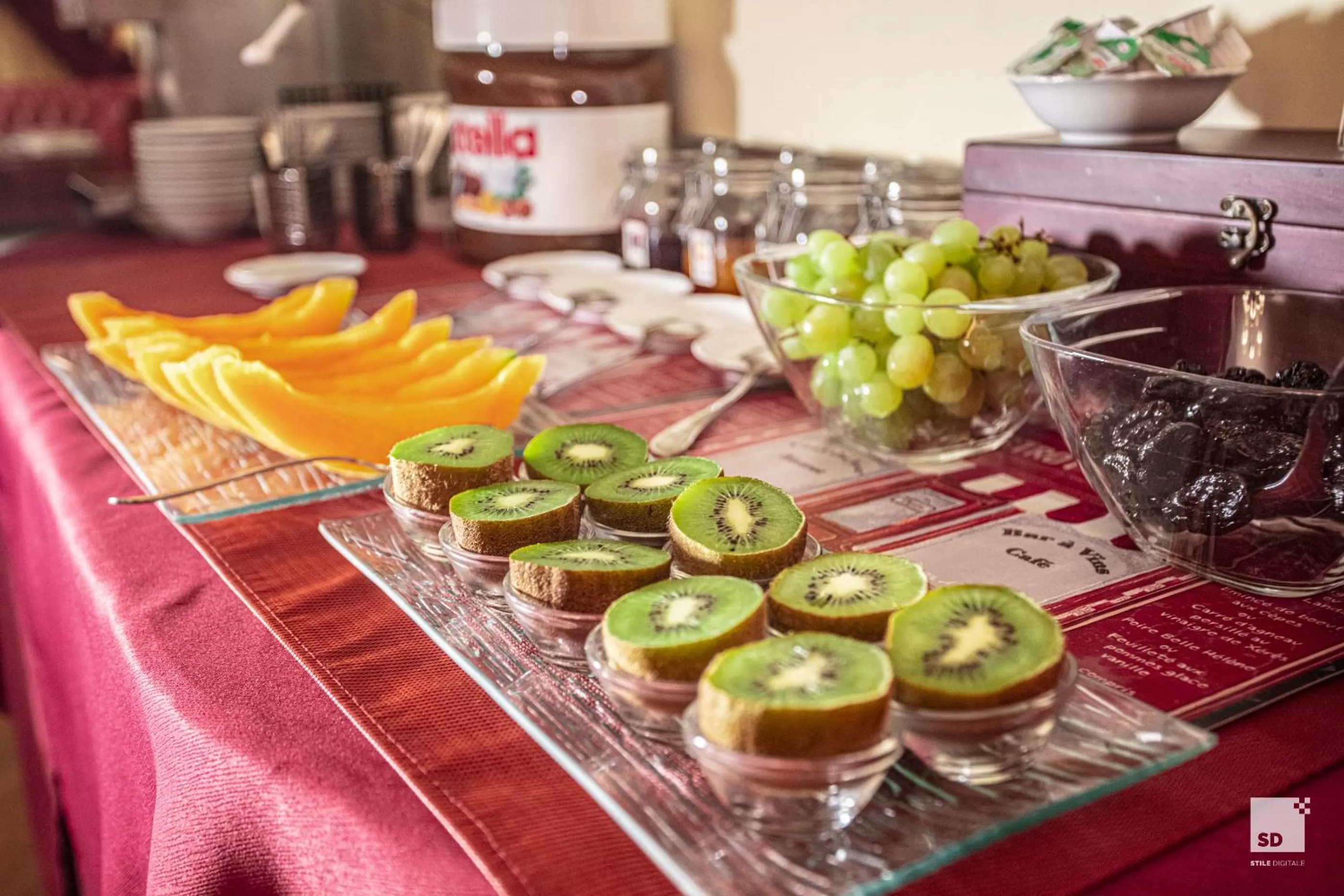 Food and drinks in Hotel Alessandro Della Spina