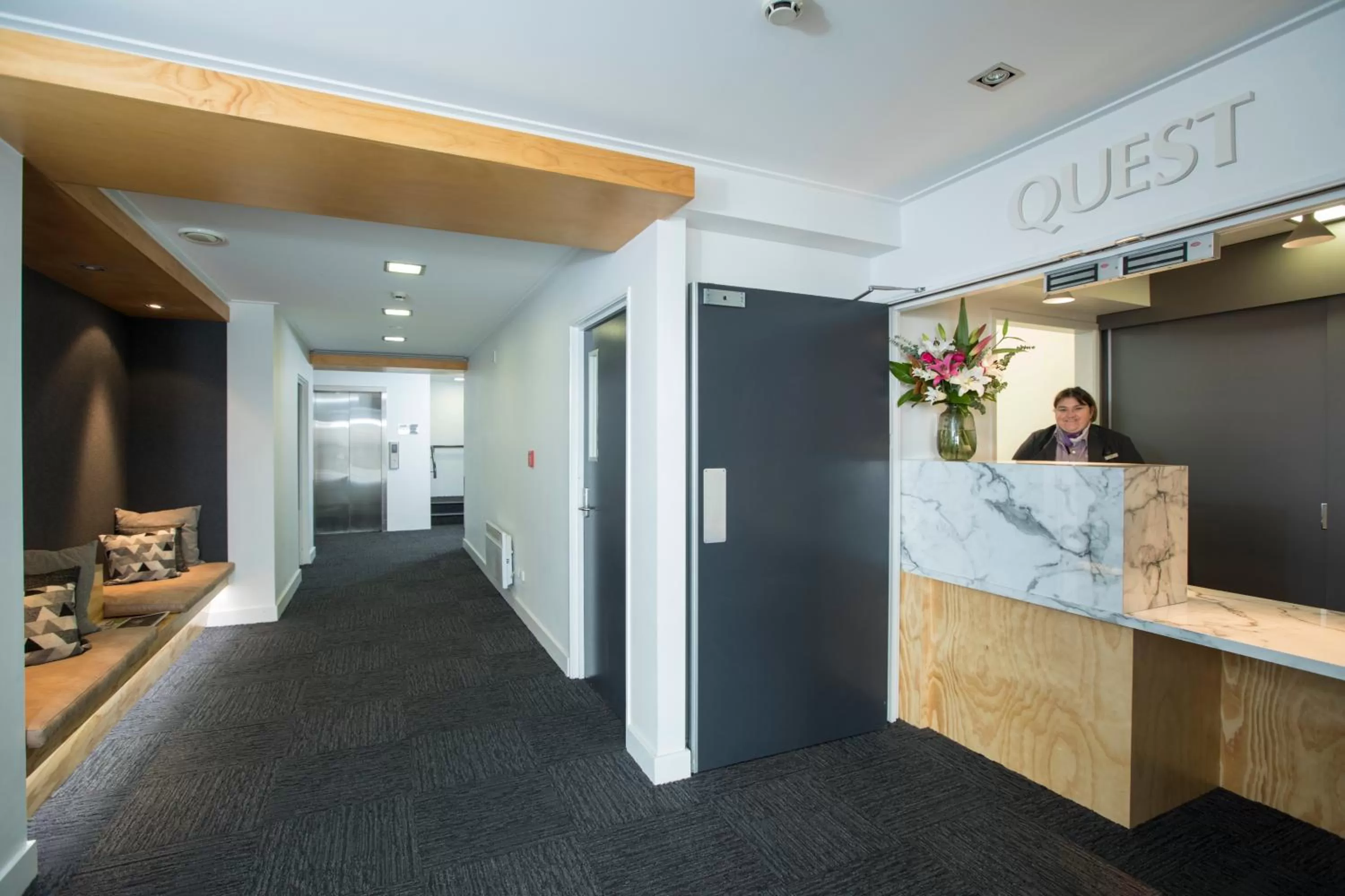 Lobby or reception in Quest Dunedin Serviced Apartments