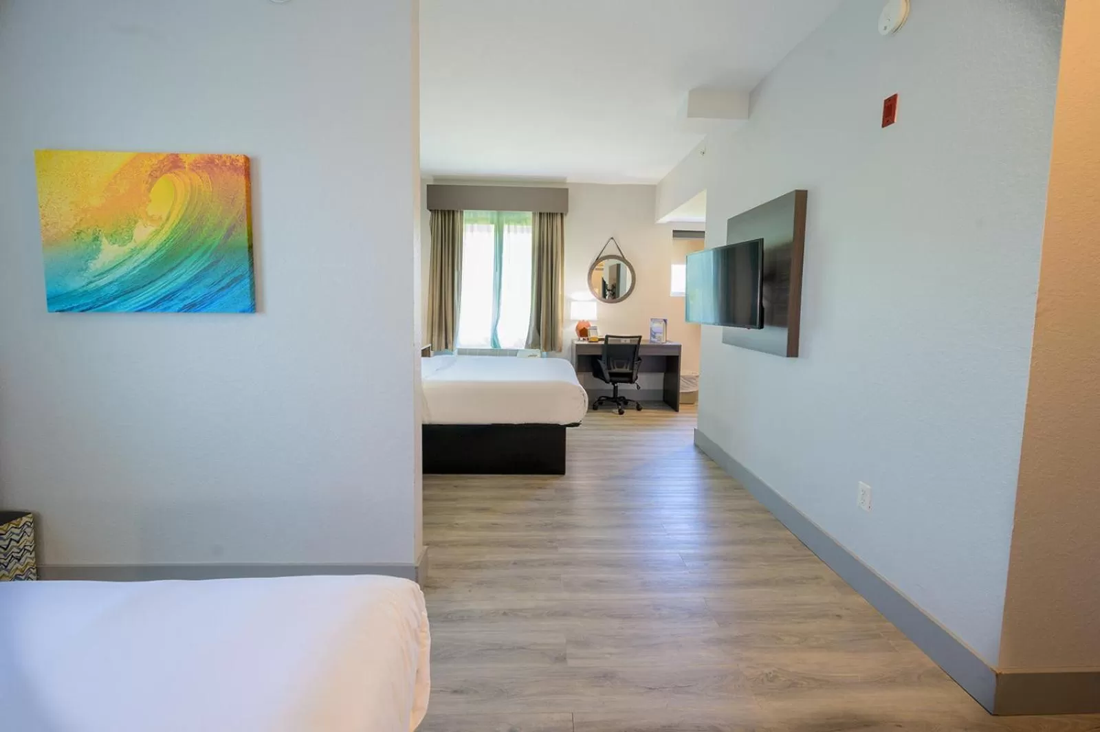 TV and multimedia in Hawthorn Extended Stay by Wyndham Panama City Beach