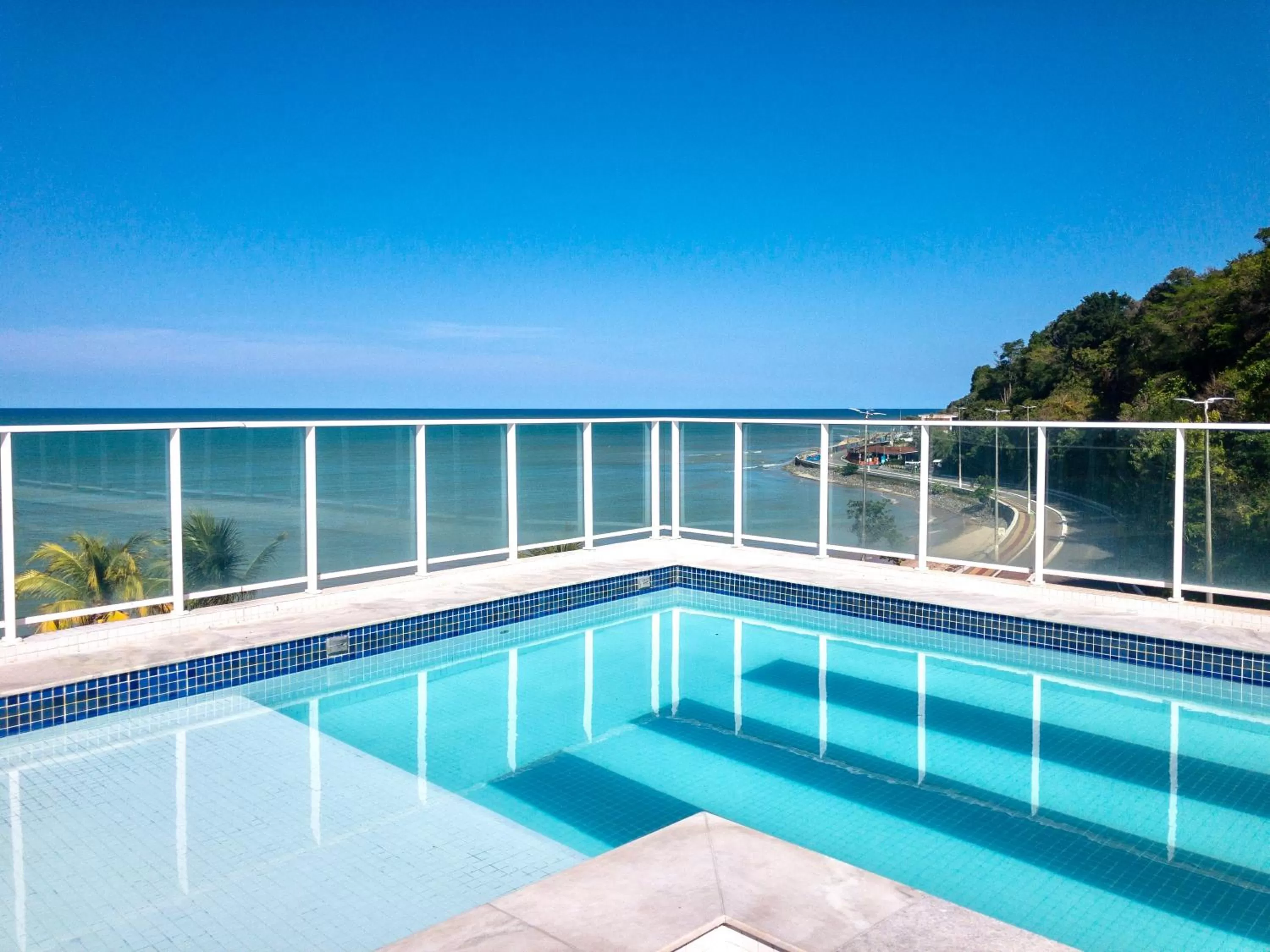 Pool view in BLUE SUNSET