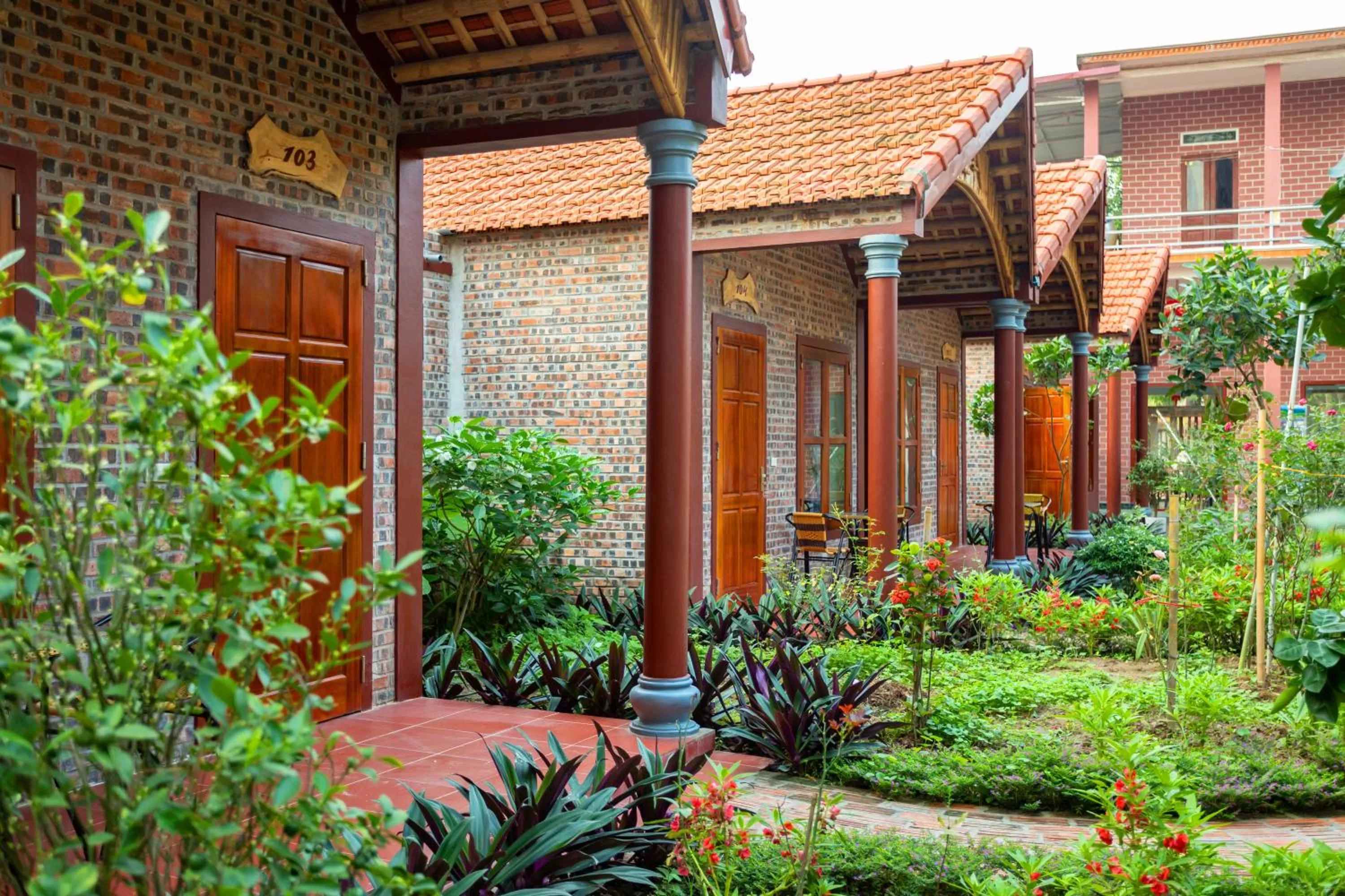 Patio in Ruby Homestay