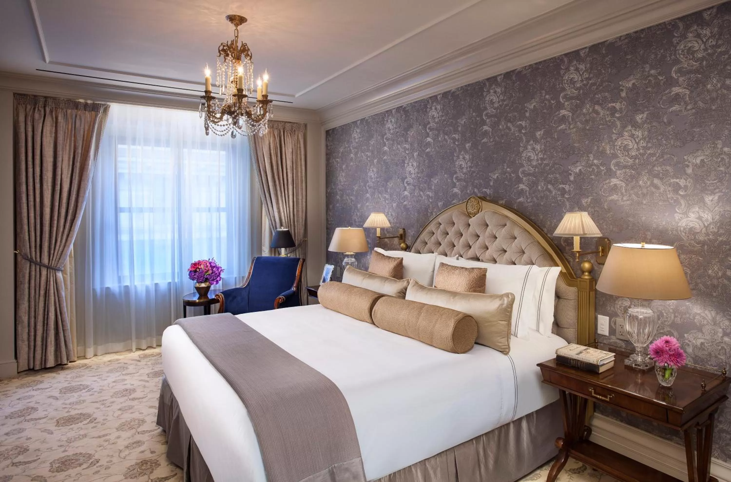 Photo of the whole room, Bed in InterContinental New York Barclay Hotel by IHG