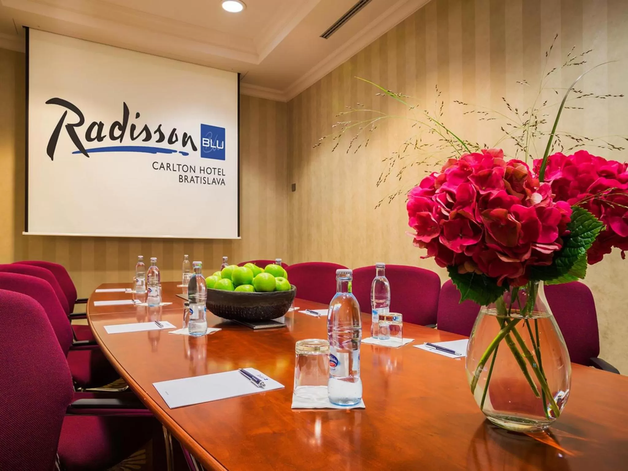 Meeting/conference room in Radisson Blu Carlton Hotel, Bratislava