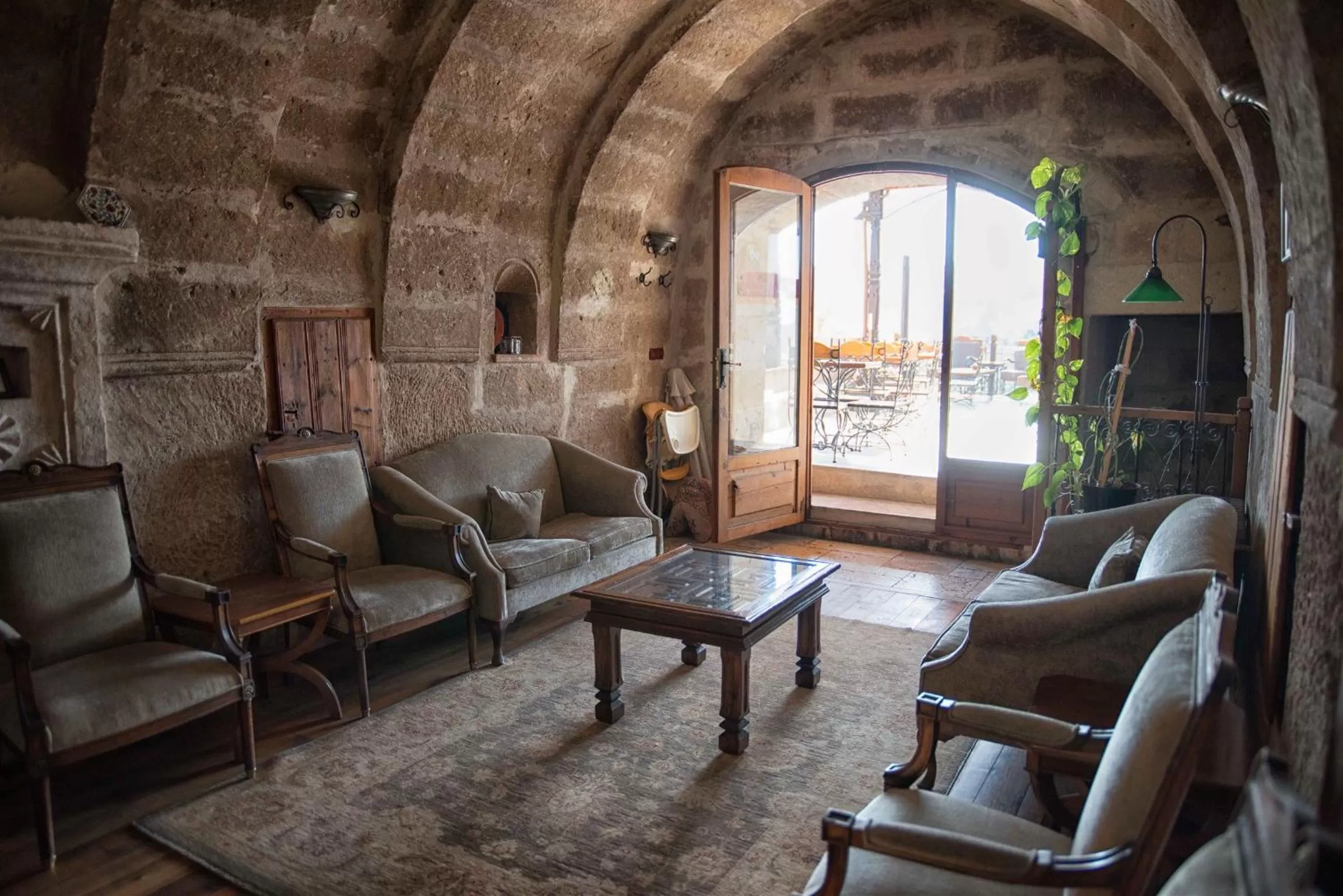 Communal lounge/ TV room in Kelebek Special Cave Hotel & Spa