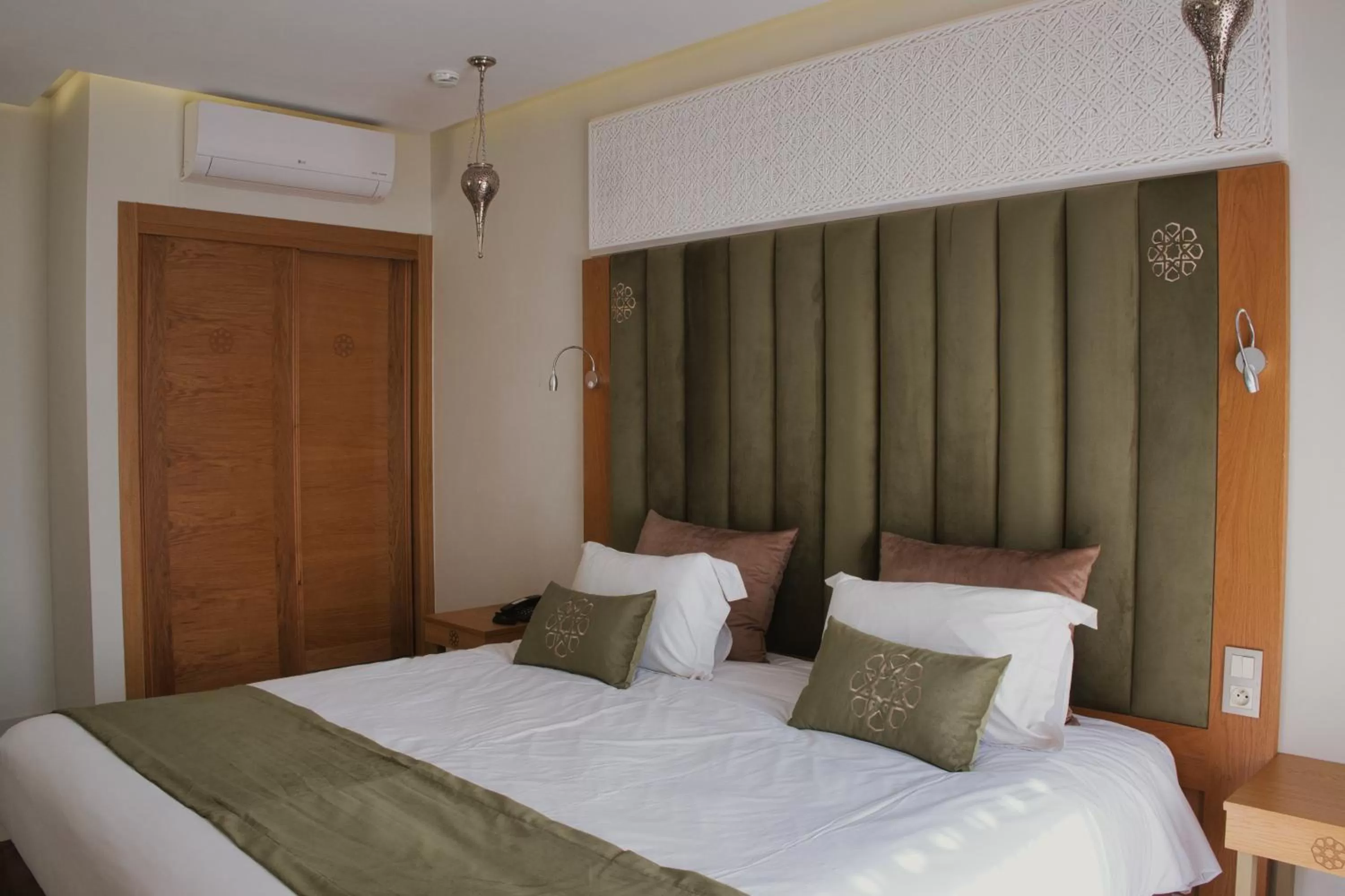 Bed in Diwane Hotel & Spa Marrakech