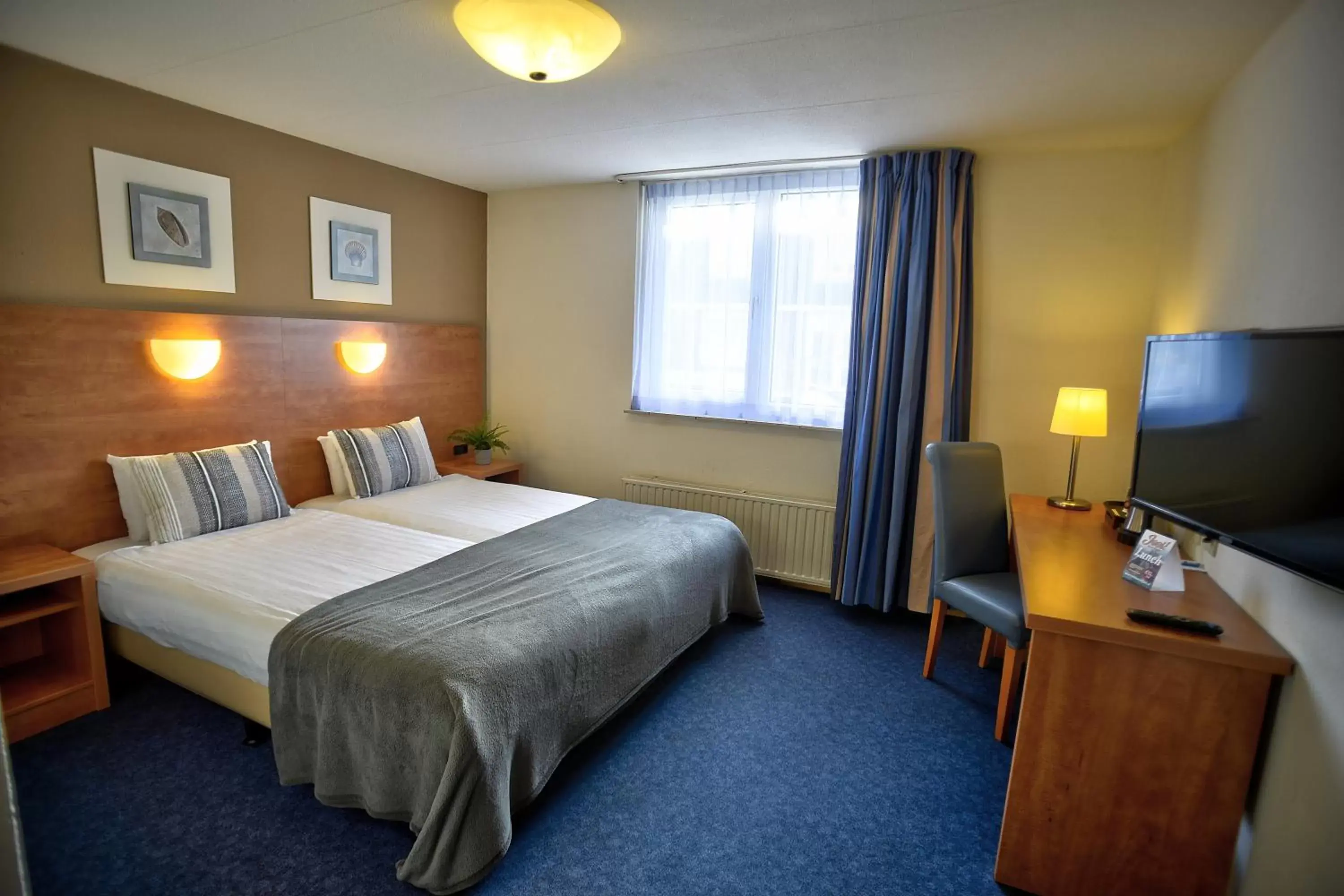 Standard Twin Room in Hotel De Boei Standard Twin Room in Hotel De Boei