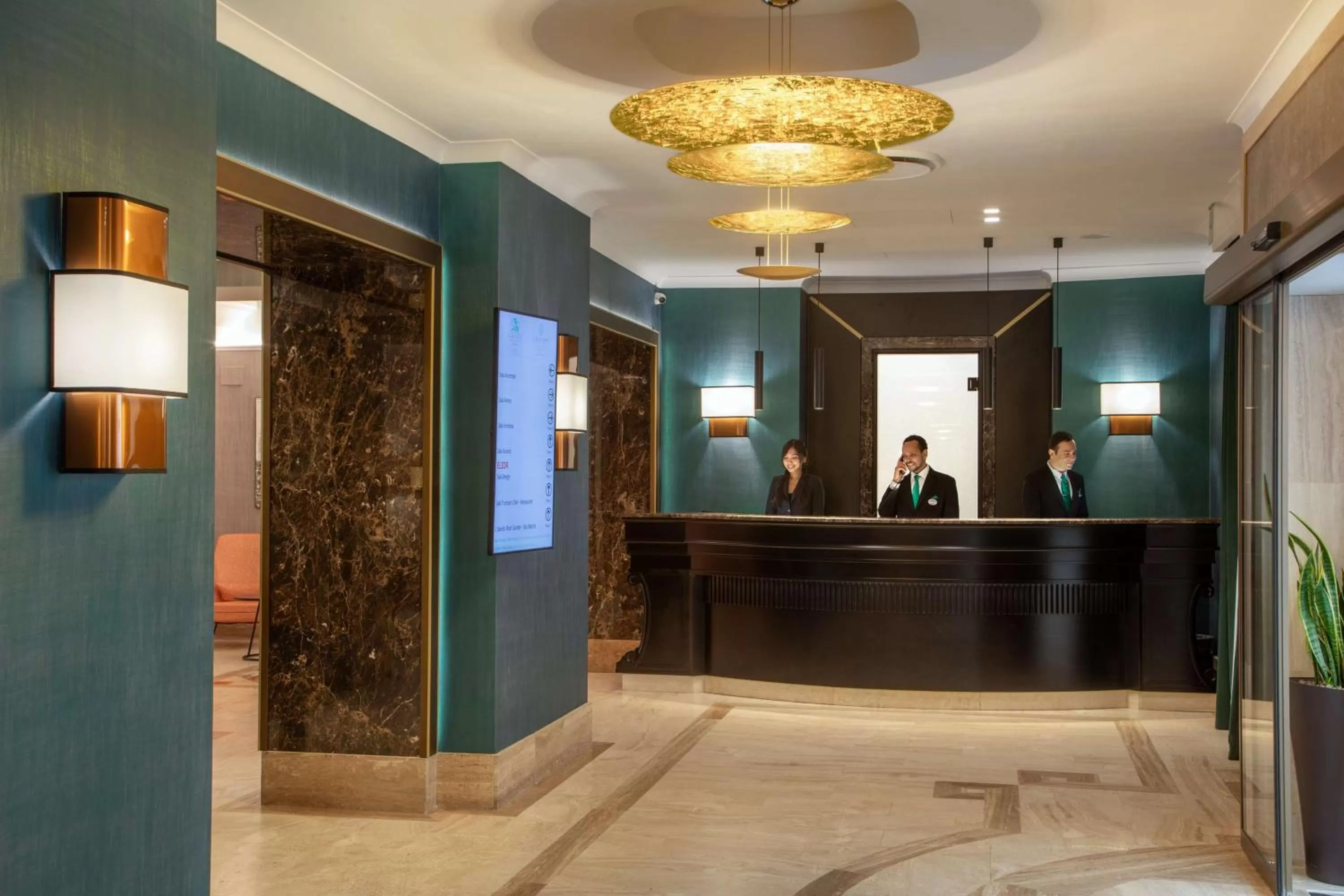 Lobby or reception in Hotel Diana Roof Garden