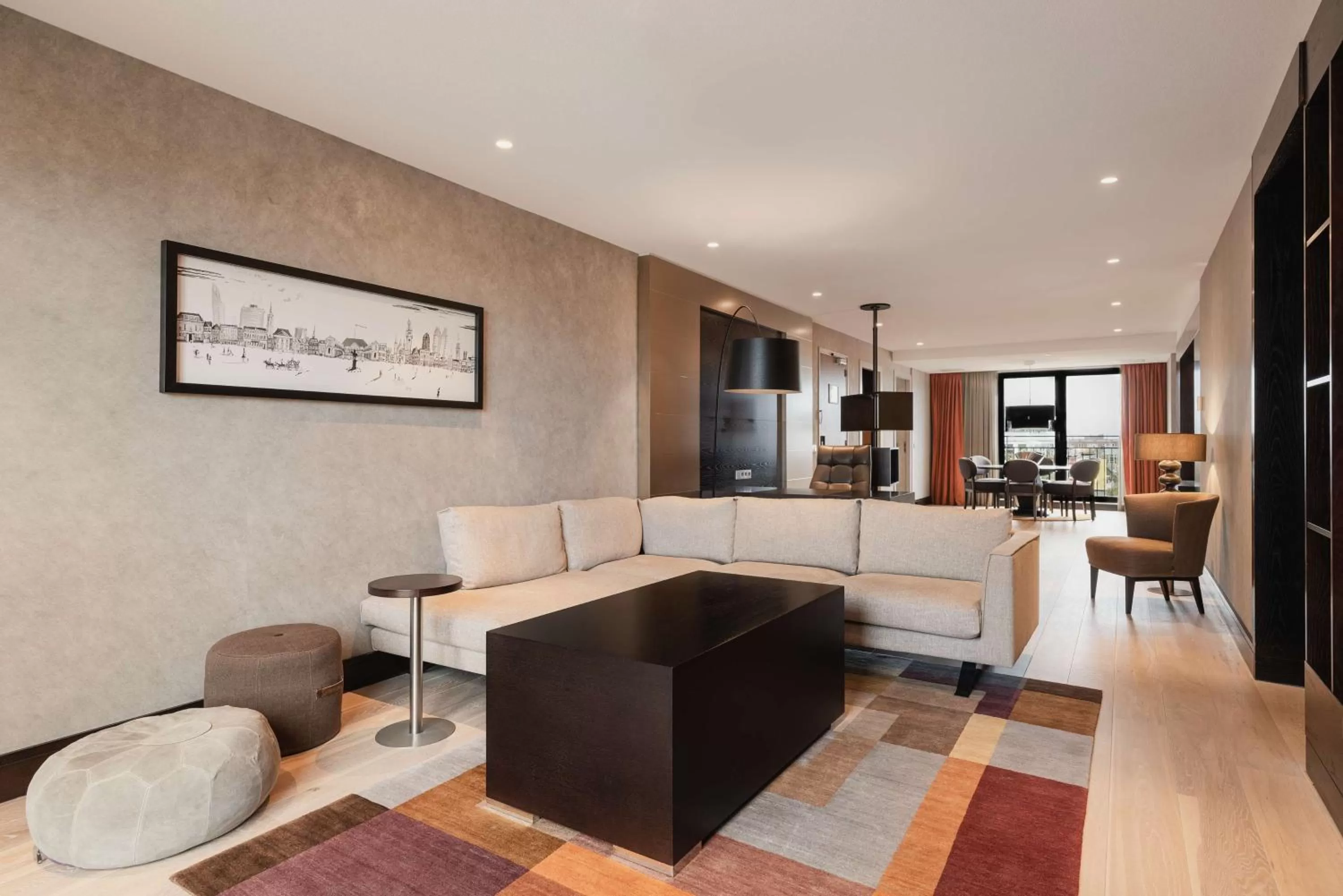 Living room in Hilton The Hague