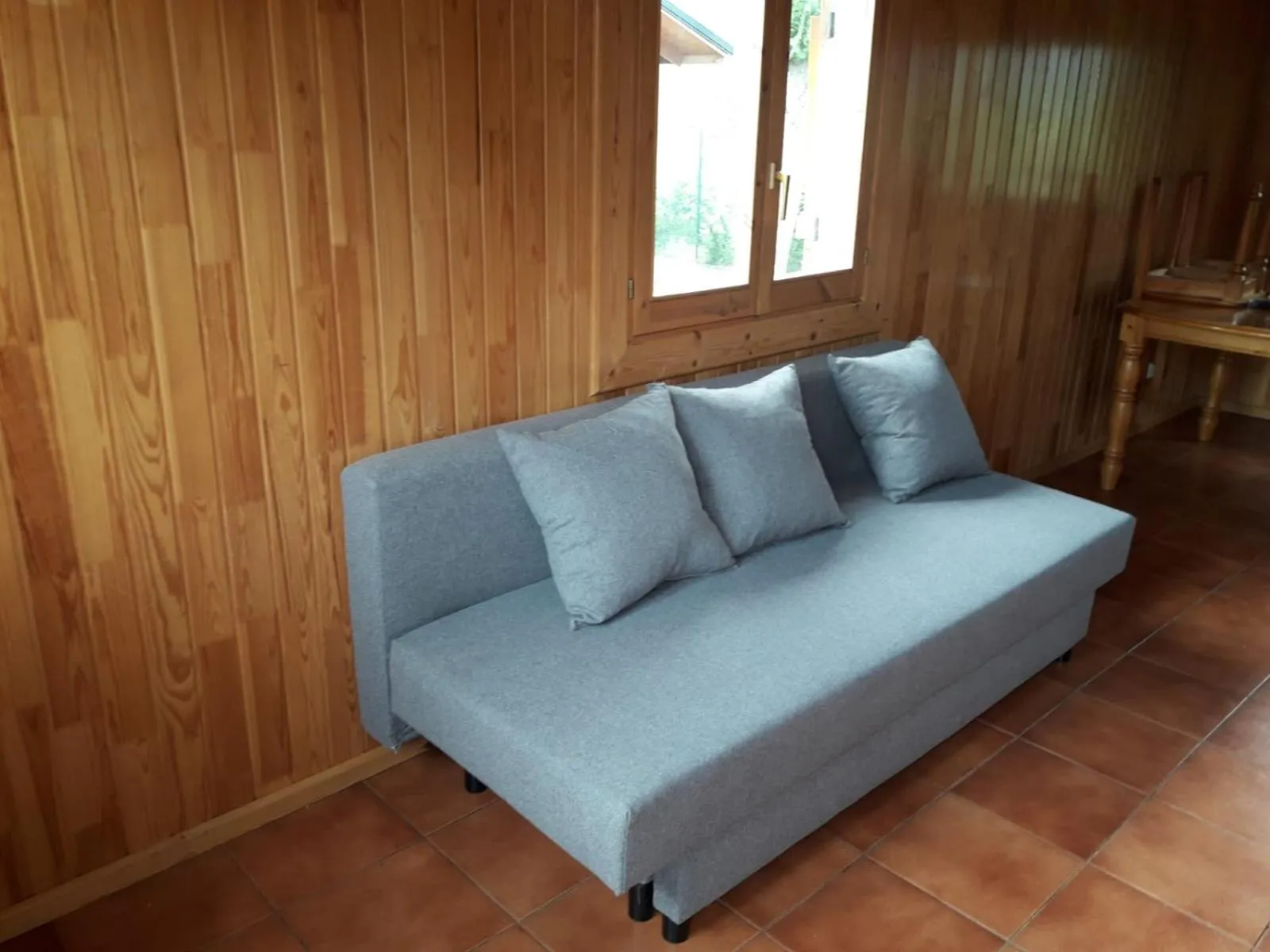 Living room in Sabiñanigo Camp & Hotel