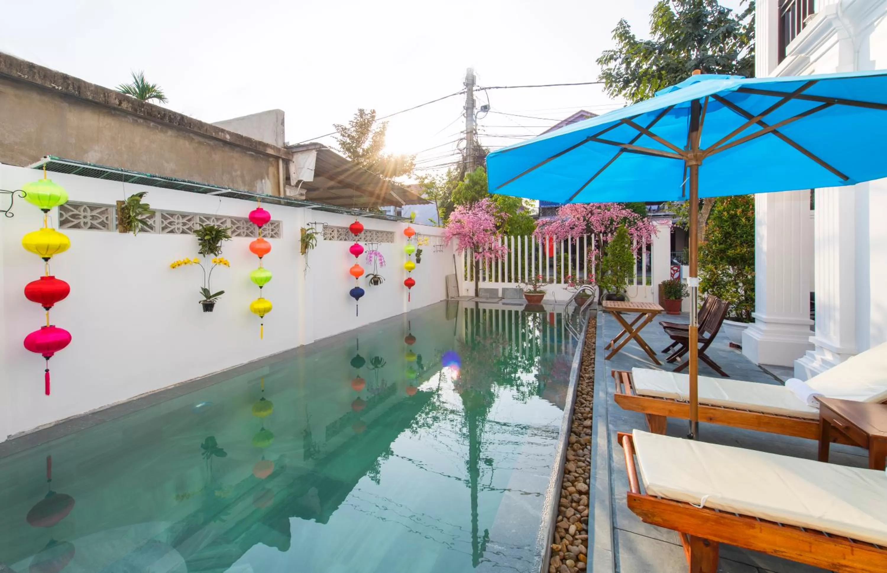 Patio in Ancient Terracotta Villa