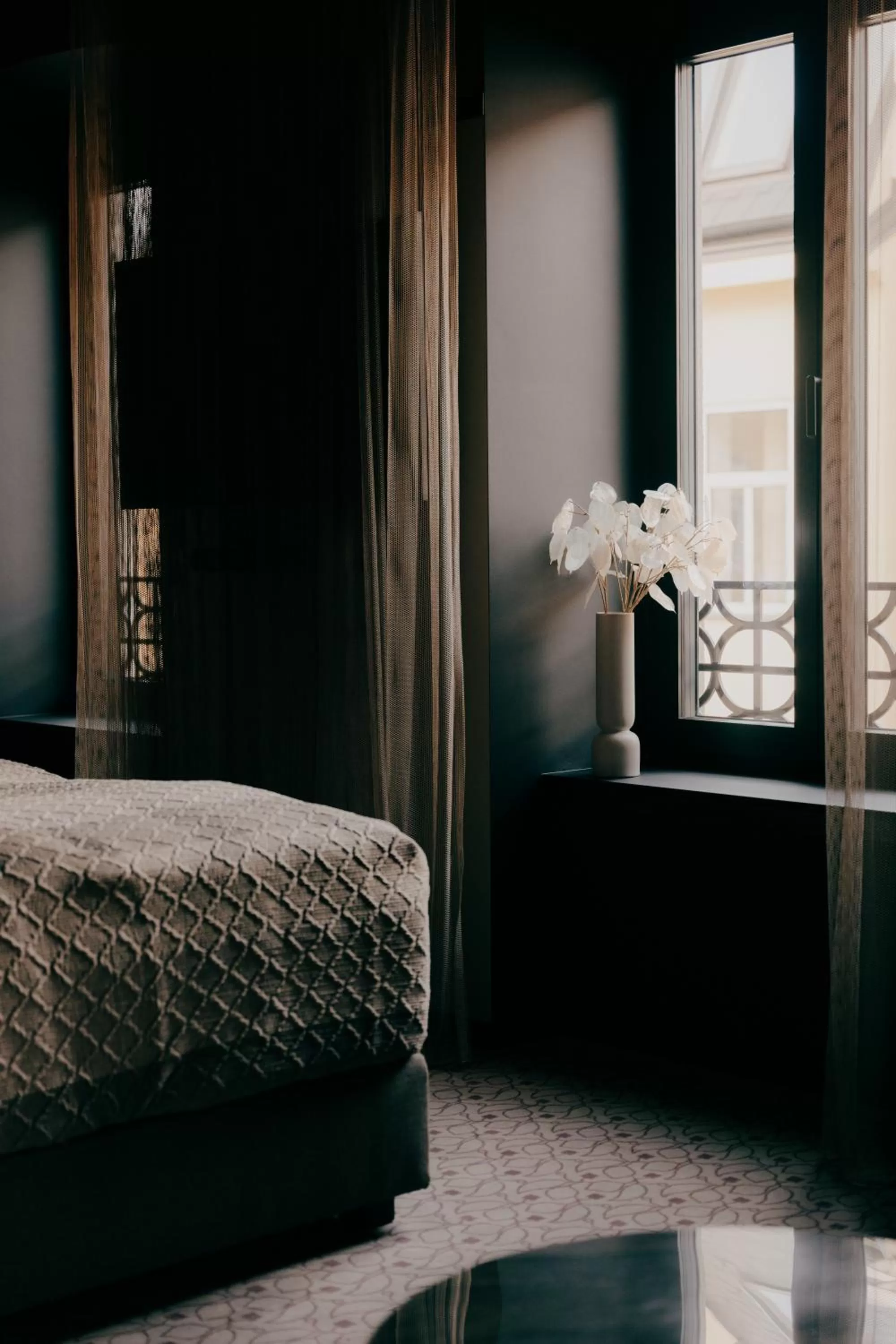 Bedroom, Bed in WELTWIEN Luxury Art Apartments & Free Parking