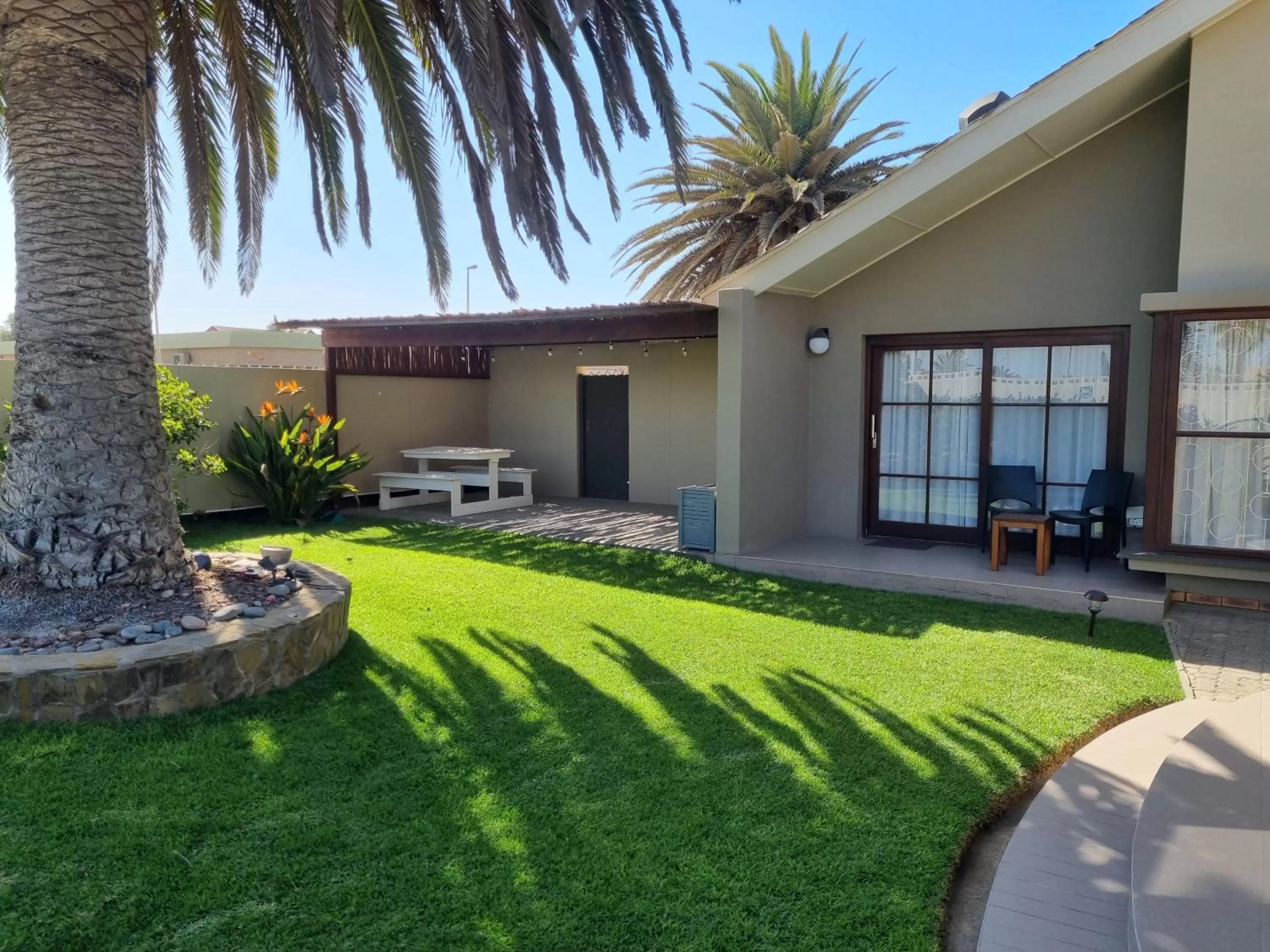 Inner courtyard view, Property Building in Kramersdorf Guesthouse