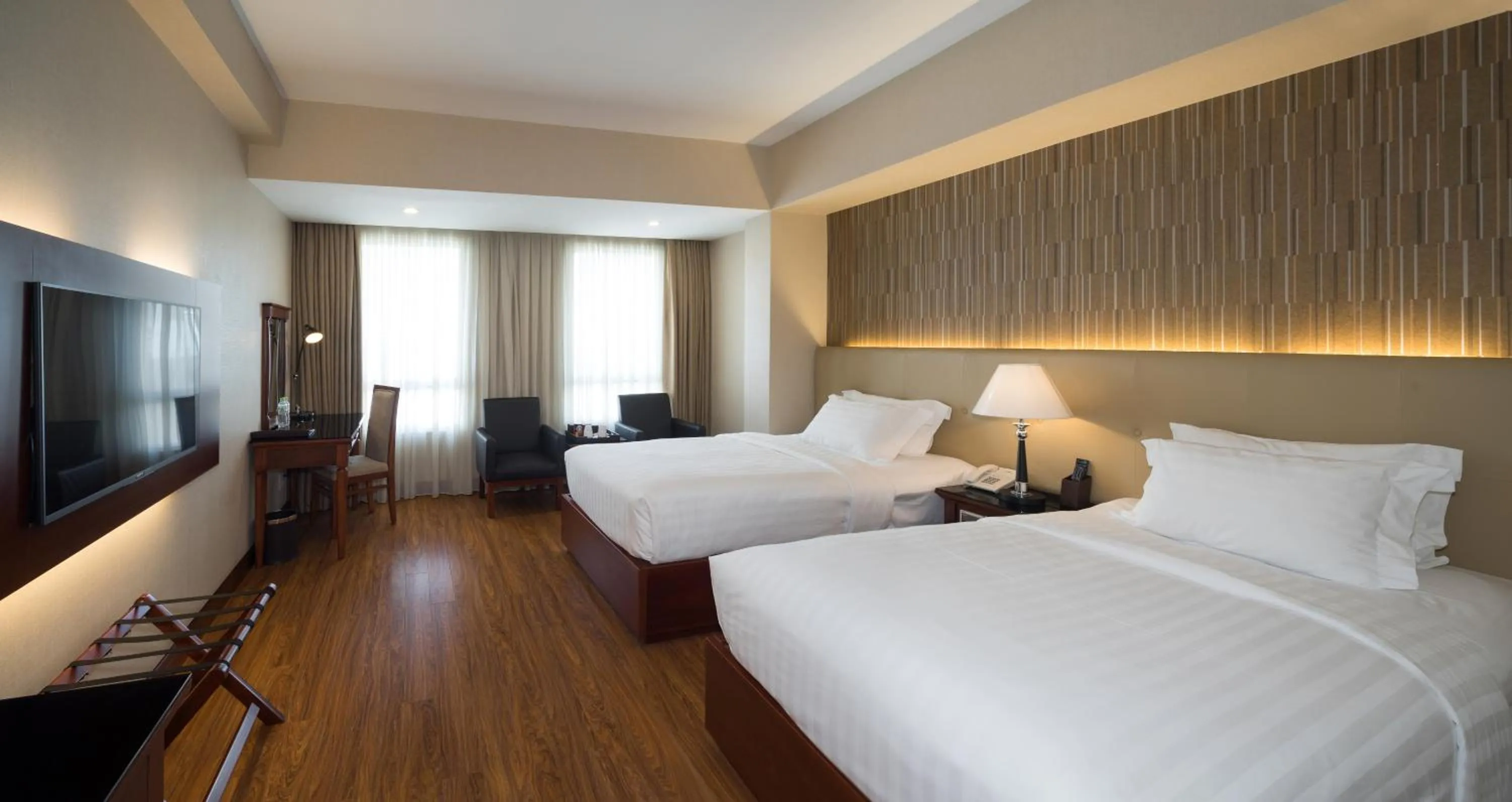 Photo of the whole room, Bed in Nhat Ha Maison Hotel formerly Nhat Ha 1 Hotel