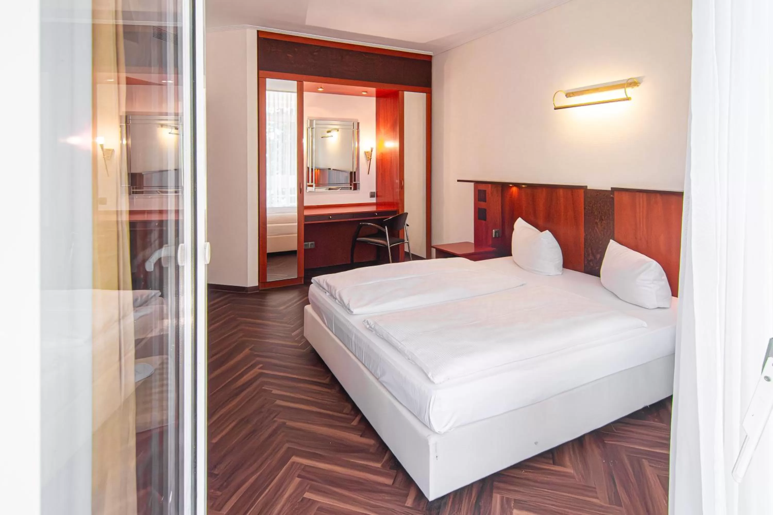 Bedroom, Bed in Müggelseeperle