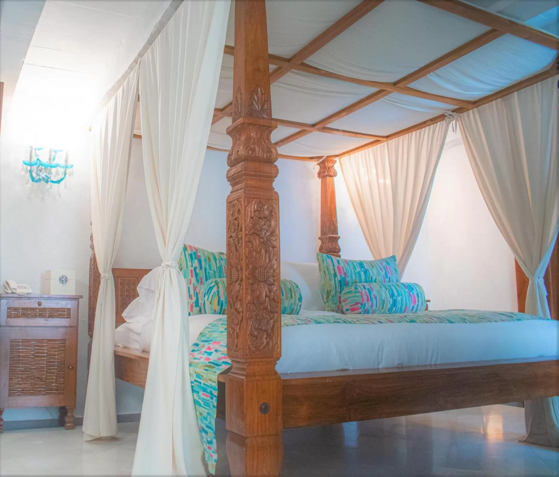 Bed in Hotel Aguamarina Boutique