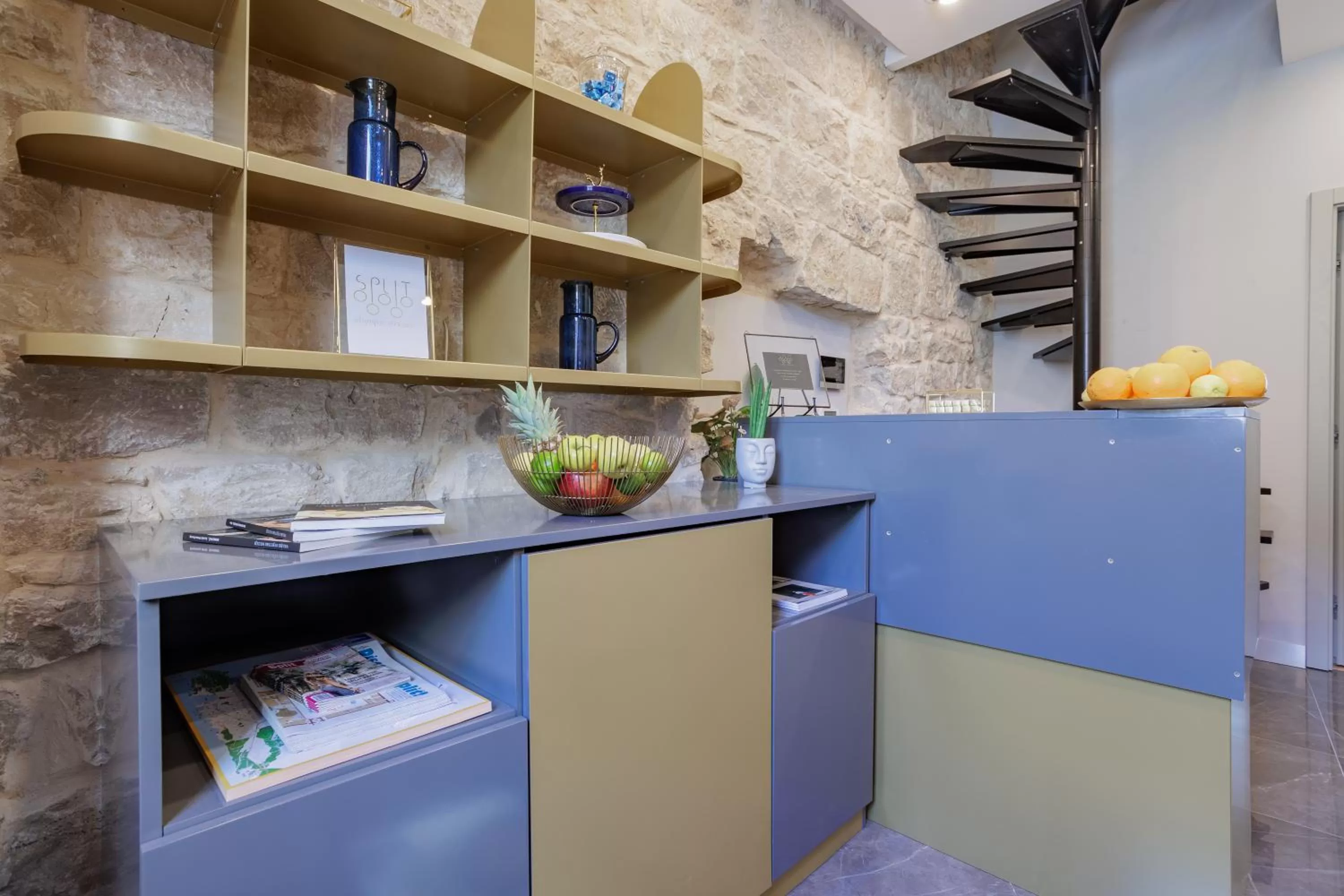 Kitchen or kitchenette in Heritage Rooms Split Olympic Dream