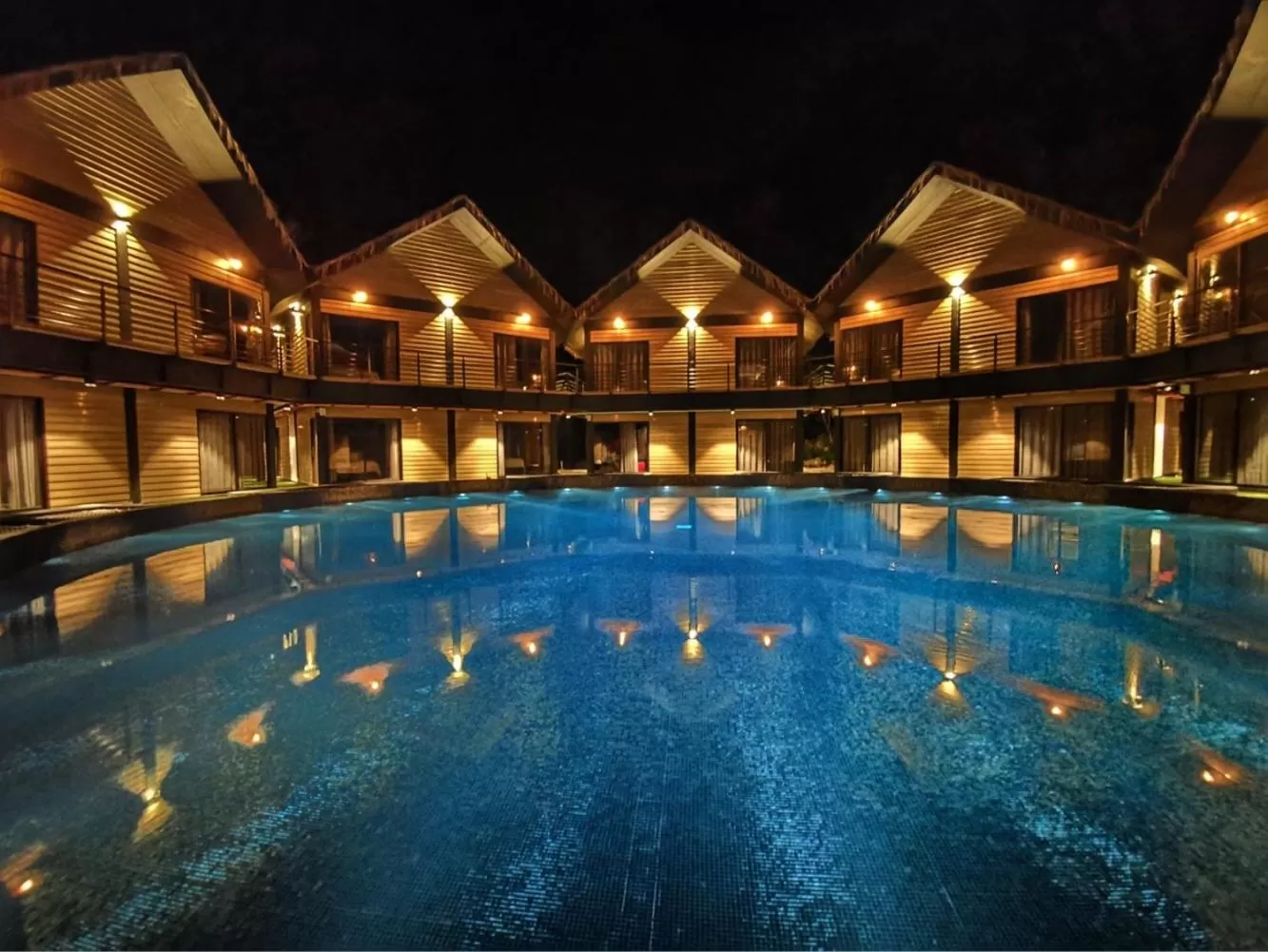 Pool view in A Rock Resort Langkawi - Coral Reefs
