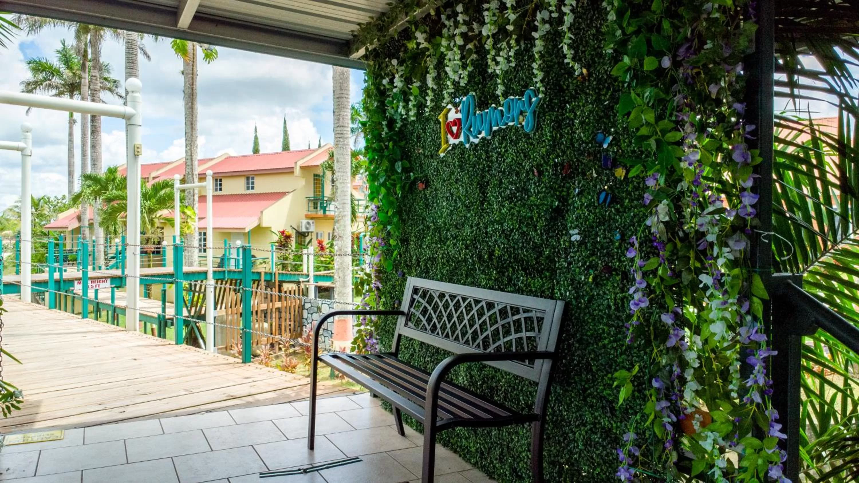 Property building in Rumors Resort Hotel