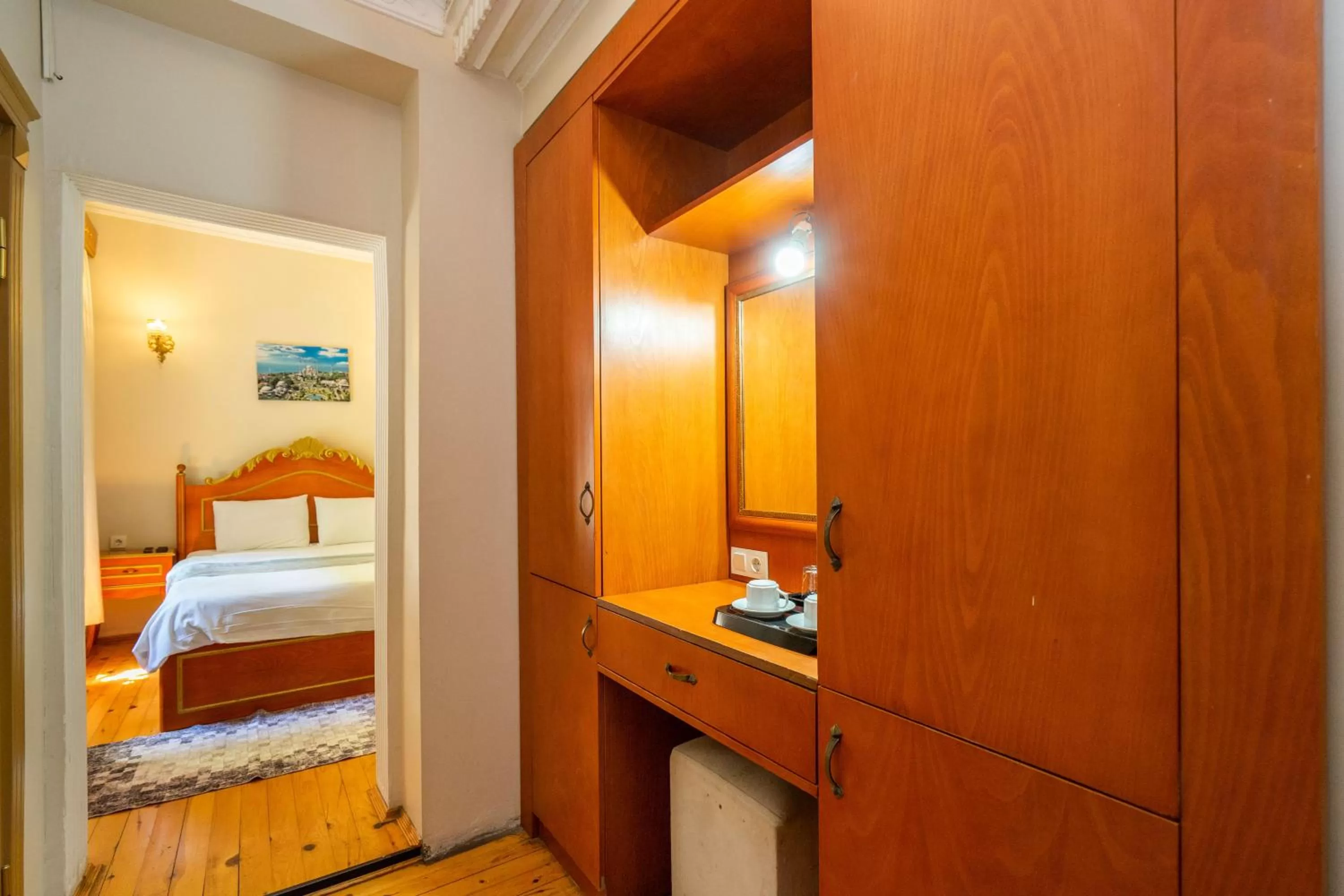 Bed in Hotel Gedikpasa Family