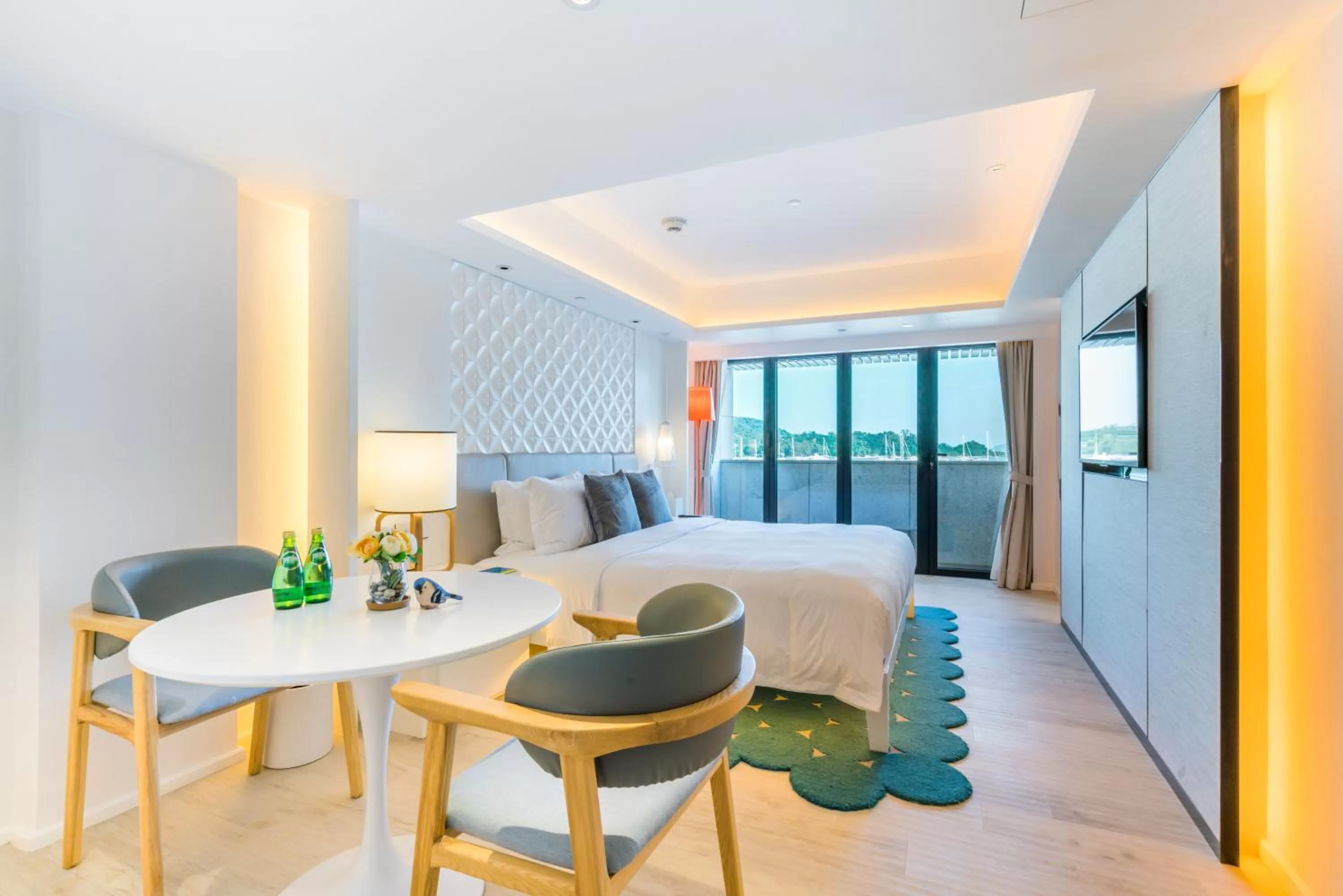 Bed in The Pier Hotel