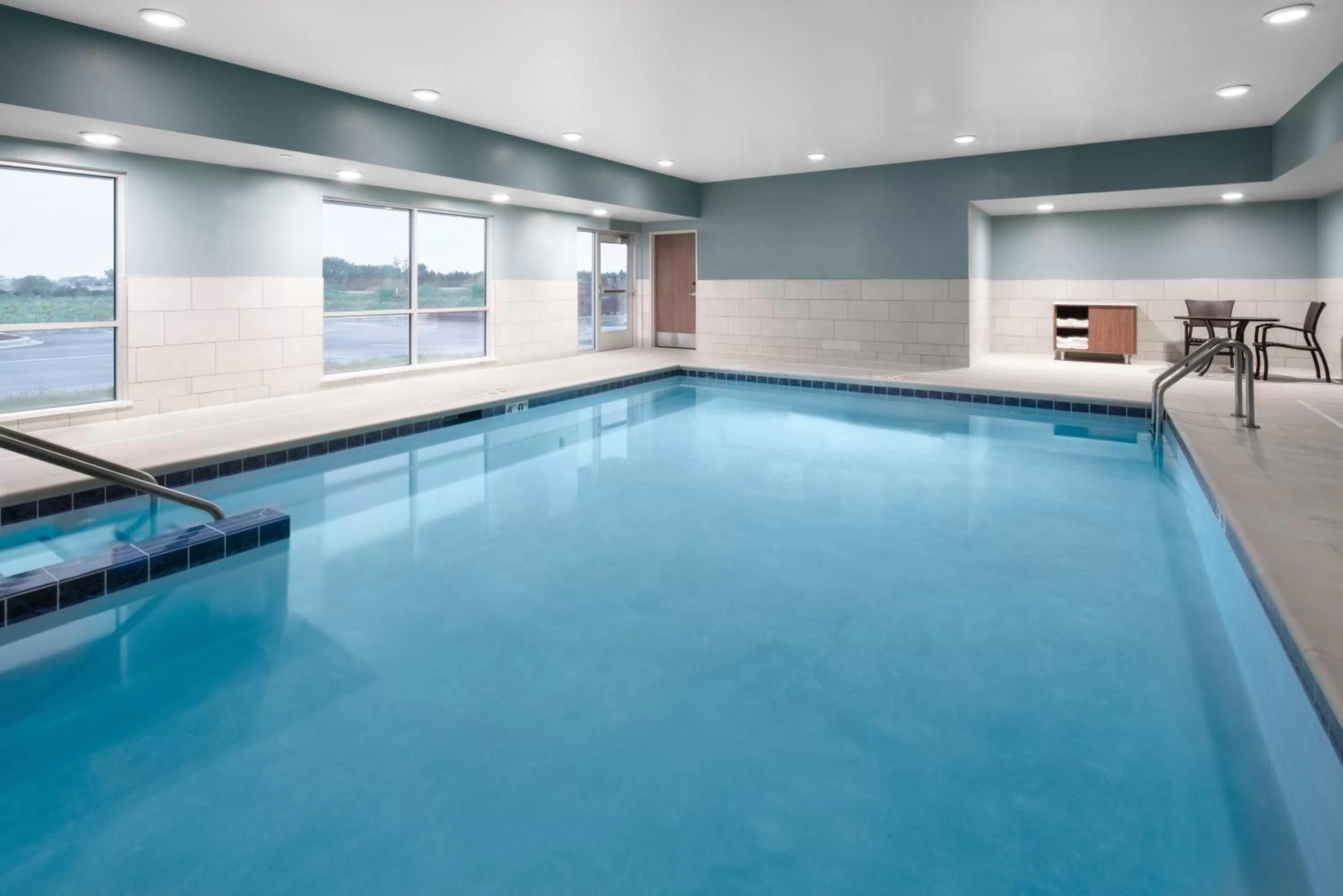 Swimming pool in Holiday Inn Express & Suites - Elkhorn - Lake Geneva Area by IHG