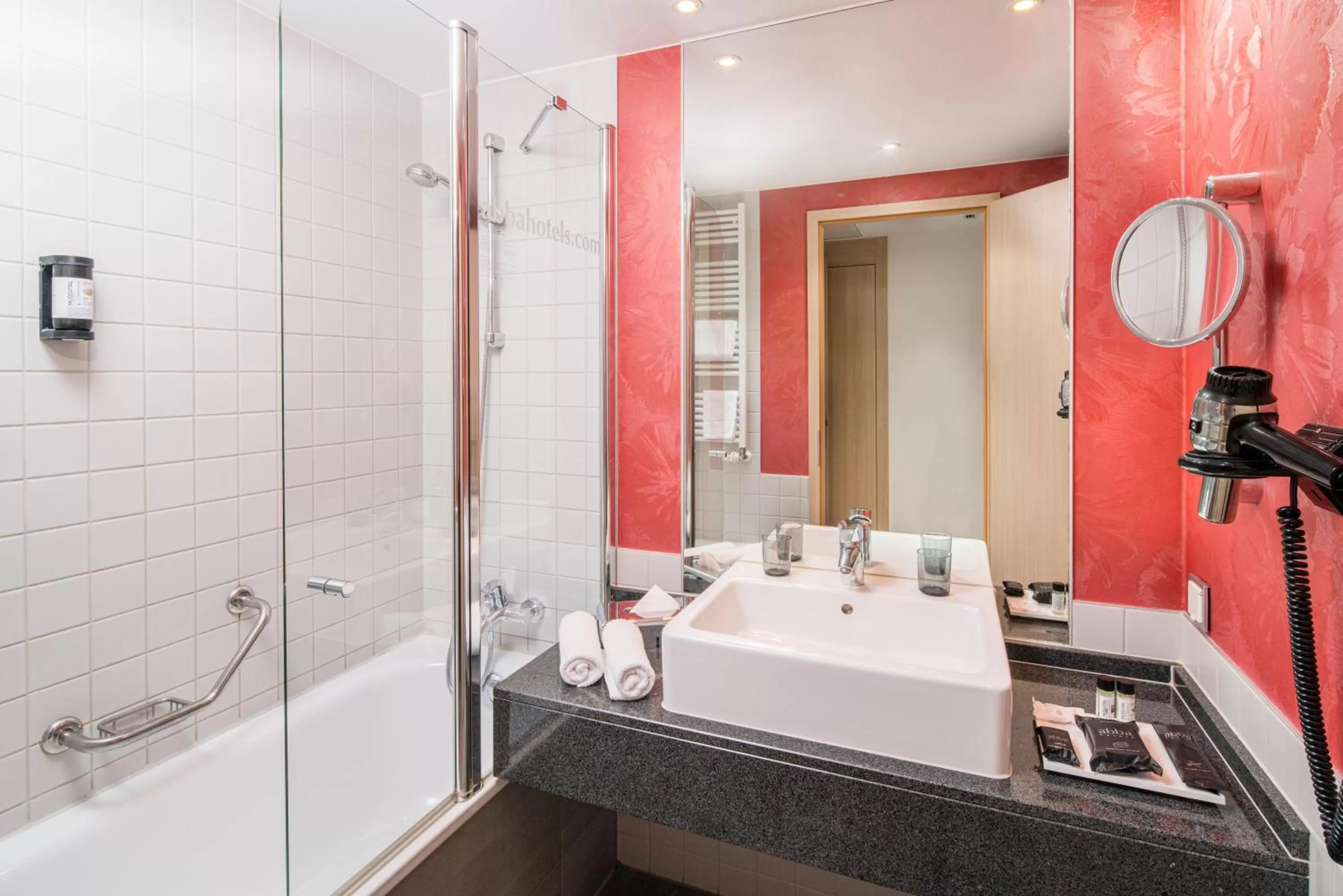 Bathroom in Abba Berlin Hotel