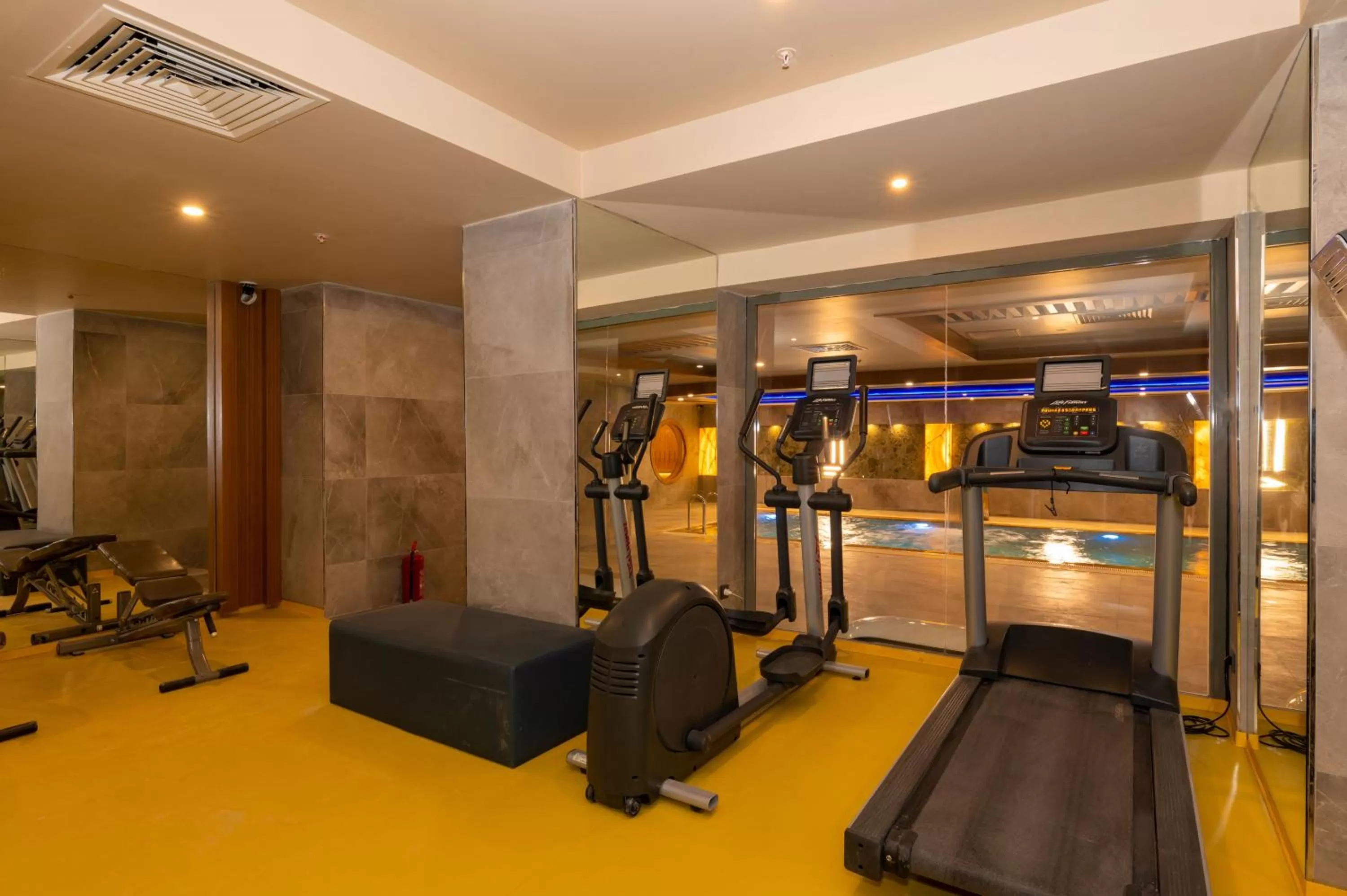 Fitness centre/facilities in Ramada By Wyndham Istanbul Pera Taksim