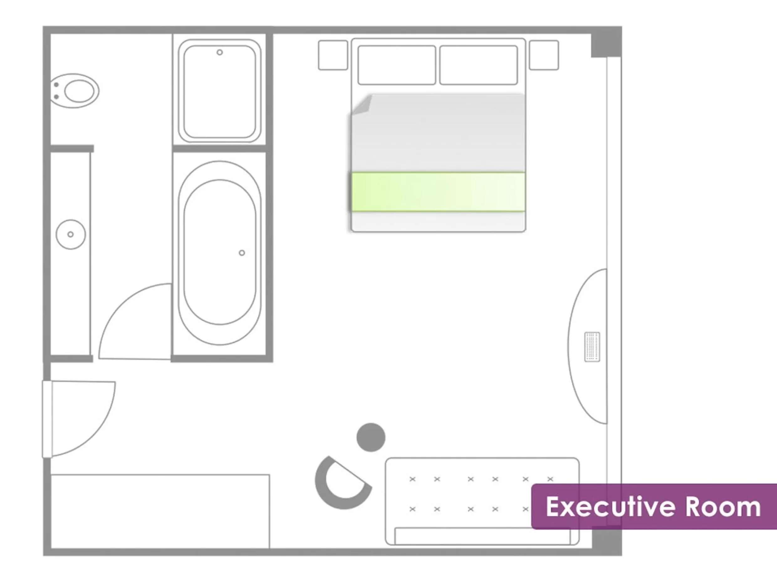 Floor plan in Airport Hotel Basel - Convenient & Friendly