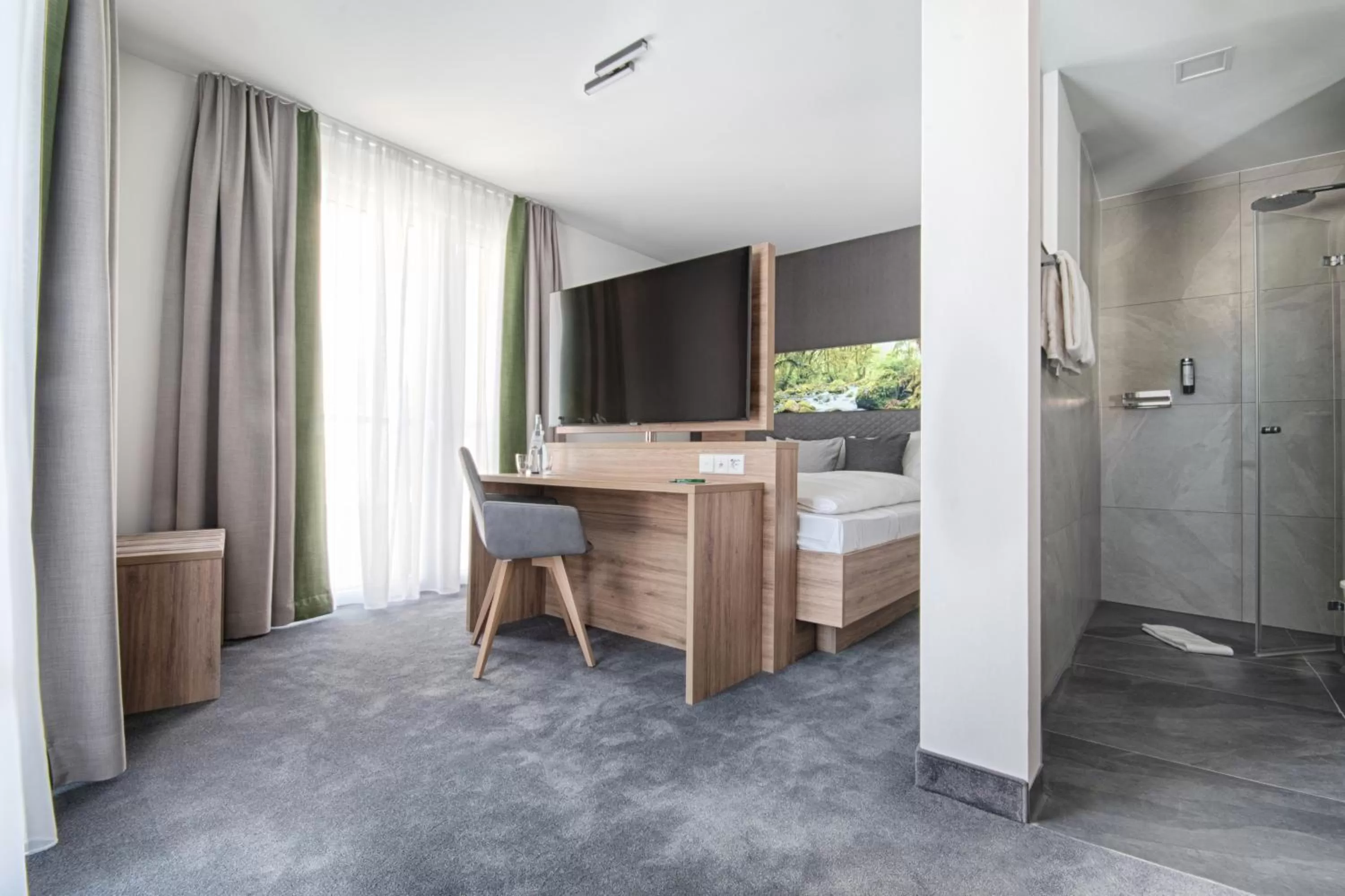 TV and multimedia, Bed in Hotel Kupferzell