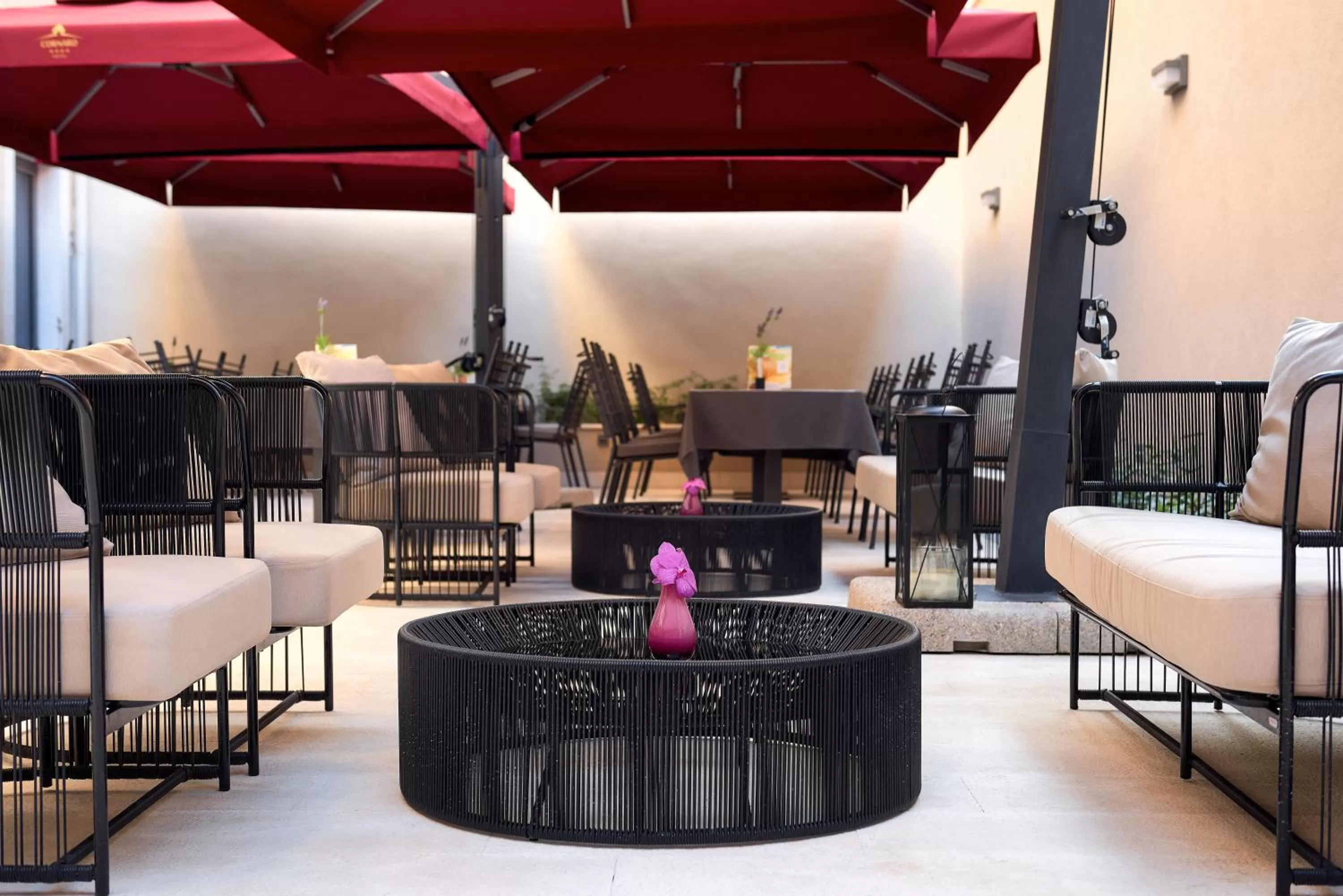 Balcony/Terrace in Cornaro Hotel