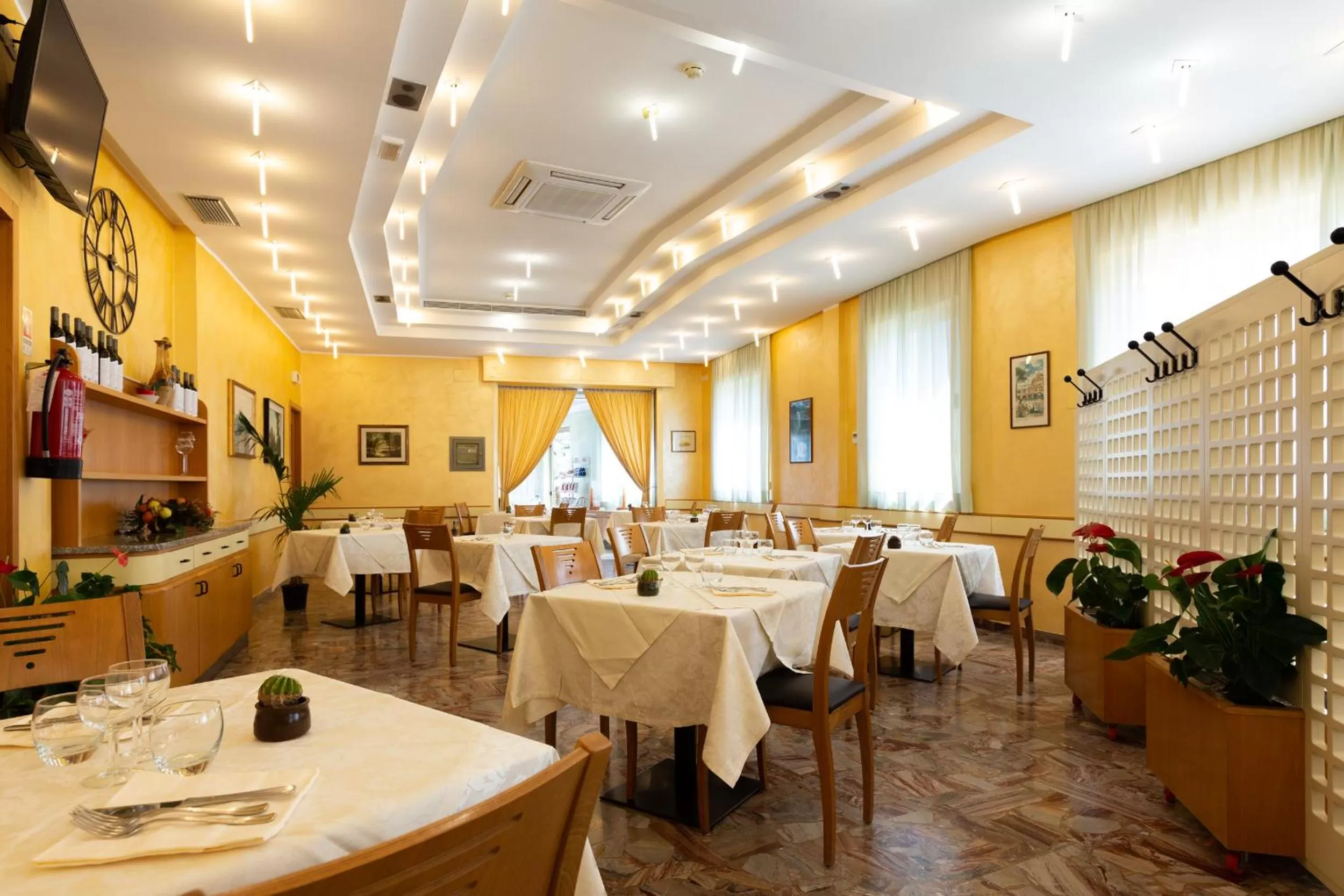 Dining area in Hotel Belvedere