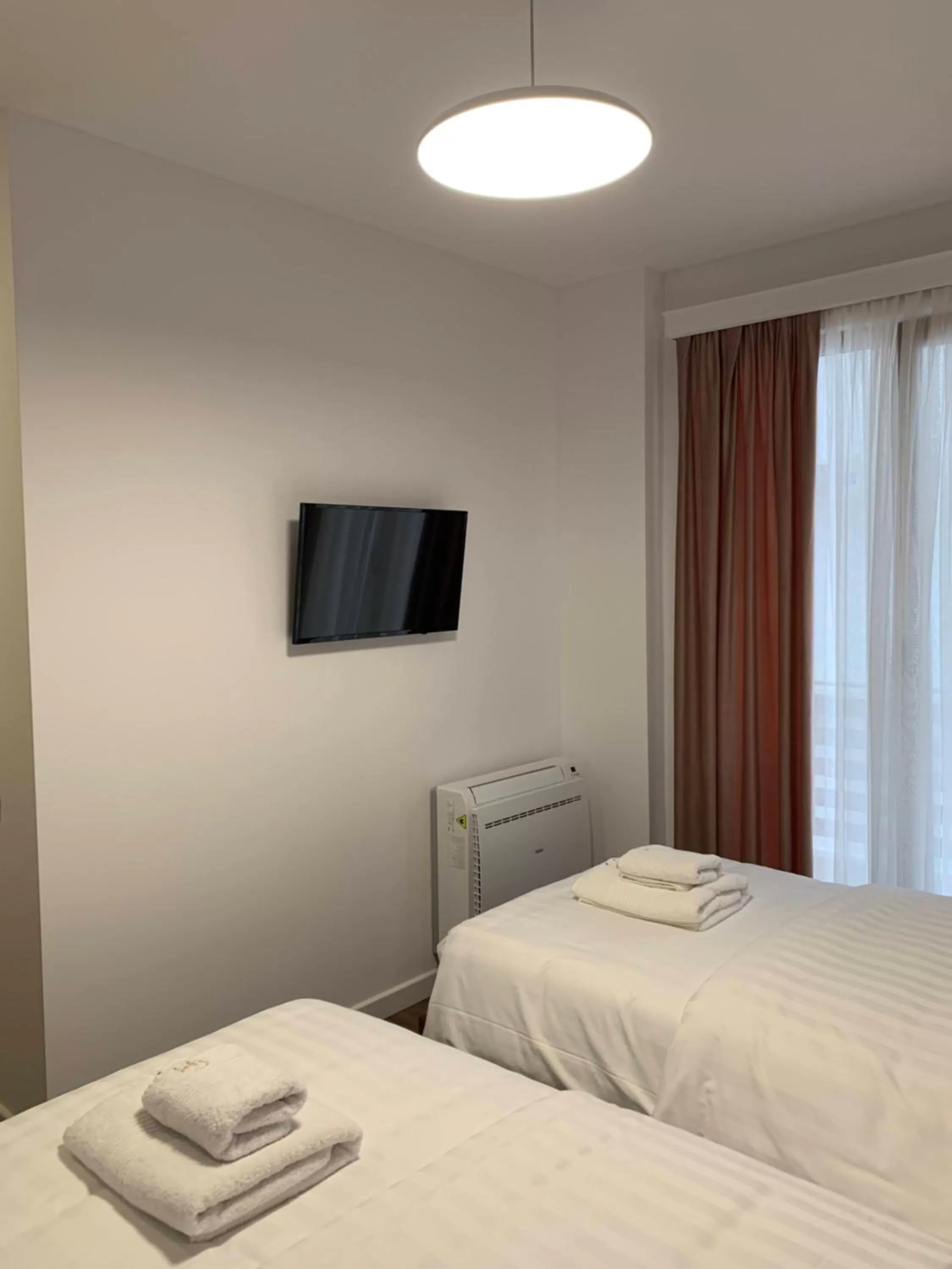 Bed in Grand Hotel Pogradec