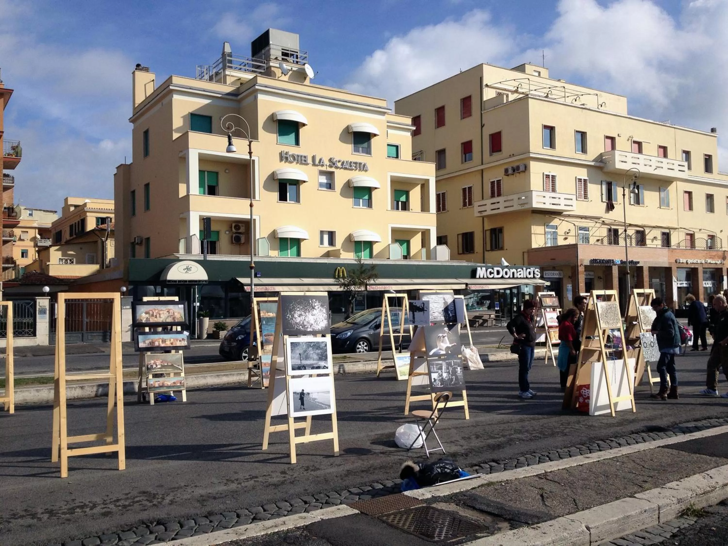 Facade/entrance in Hotel La Scaletta