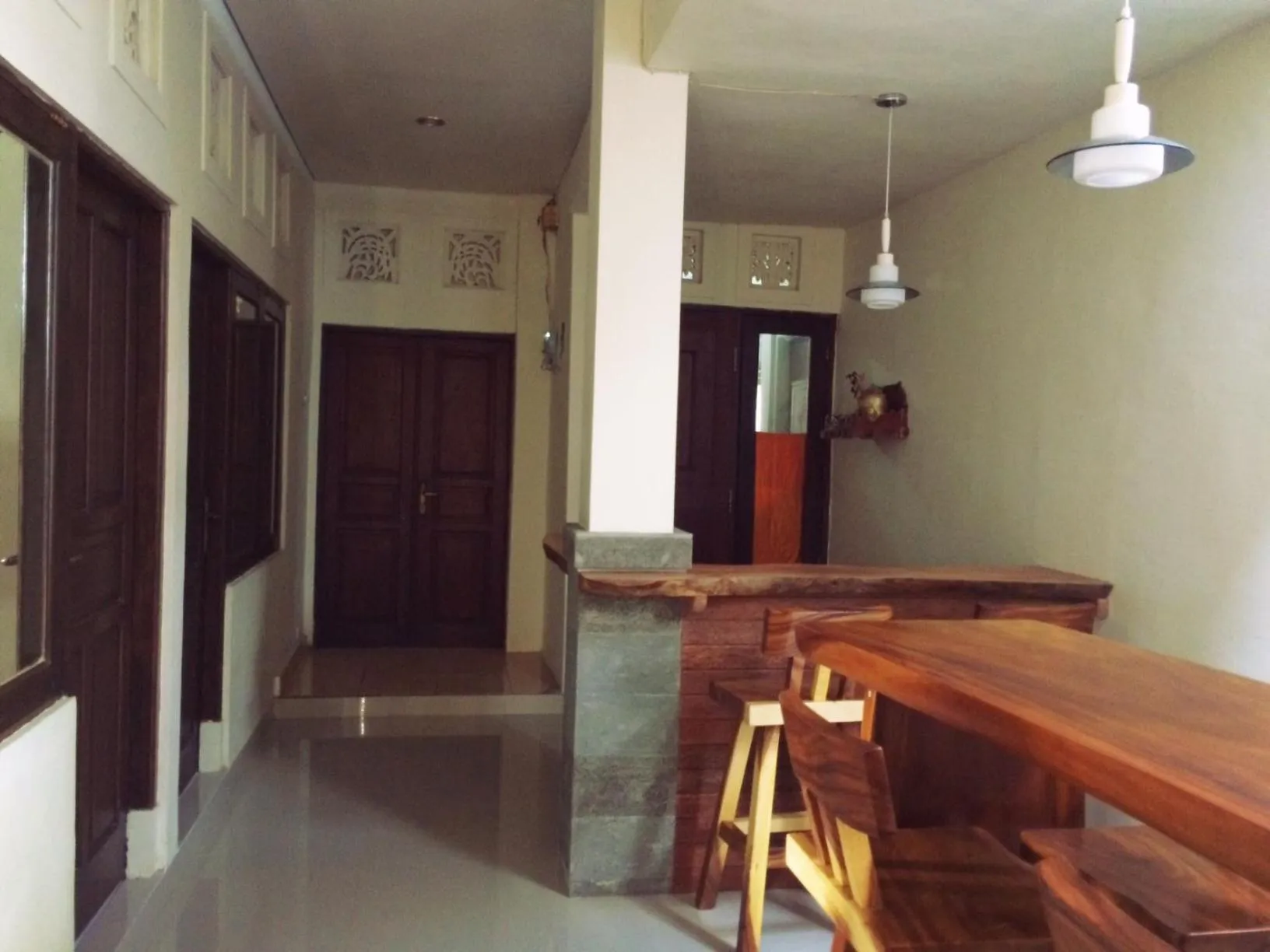 On site in Rai House Sanur