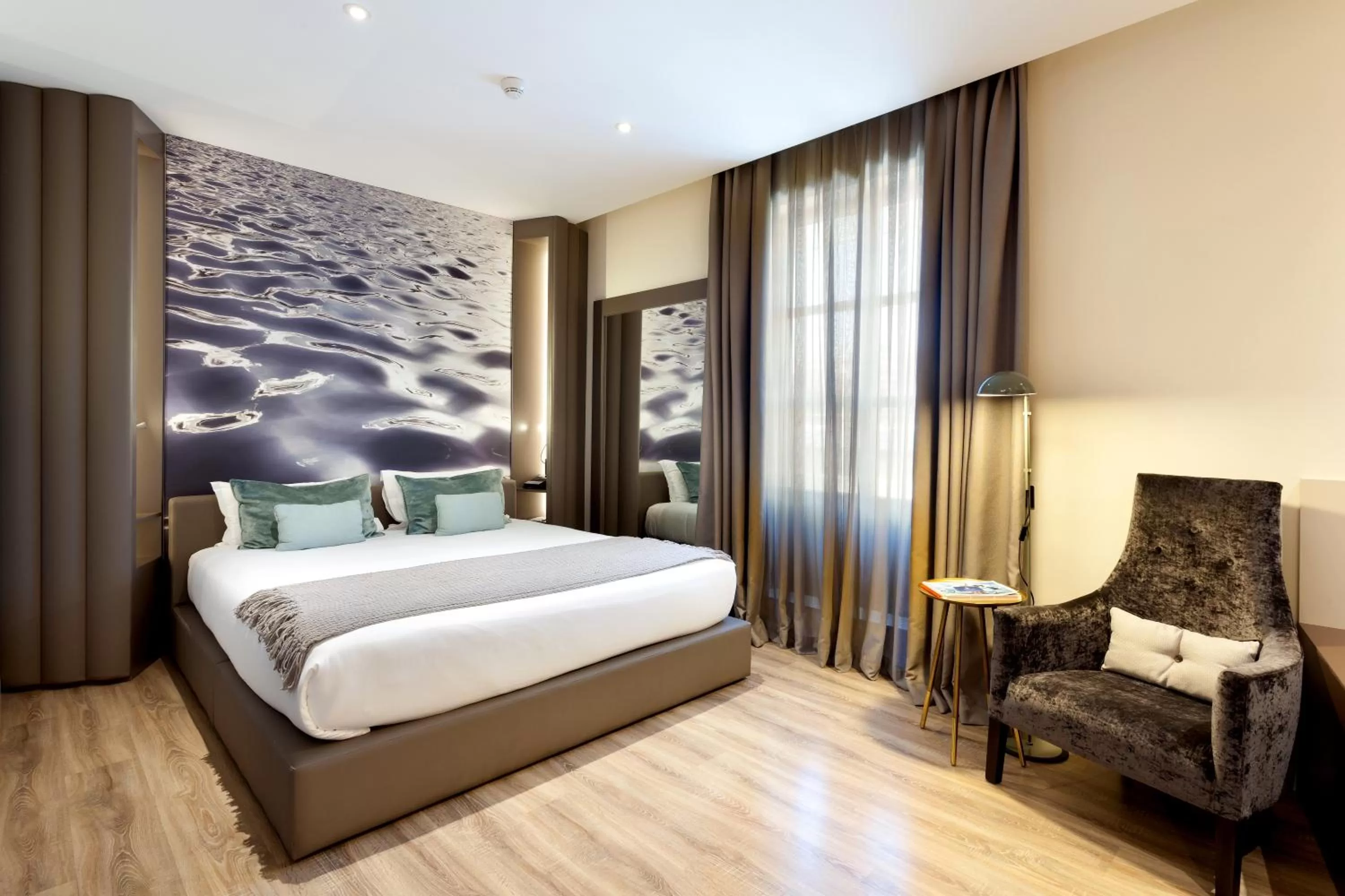 Bed in Hotel Condes de Barcelona