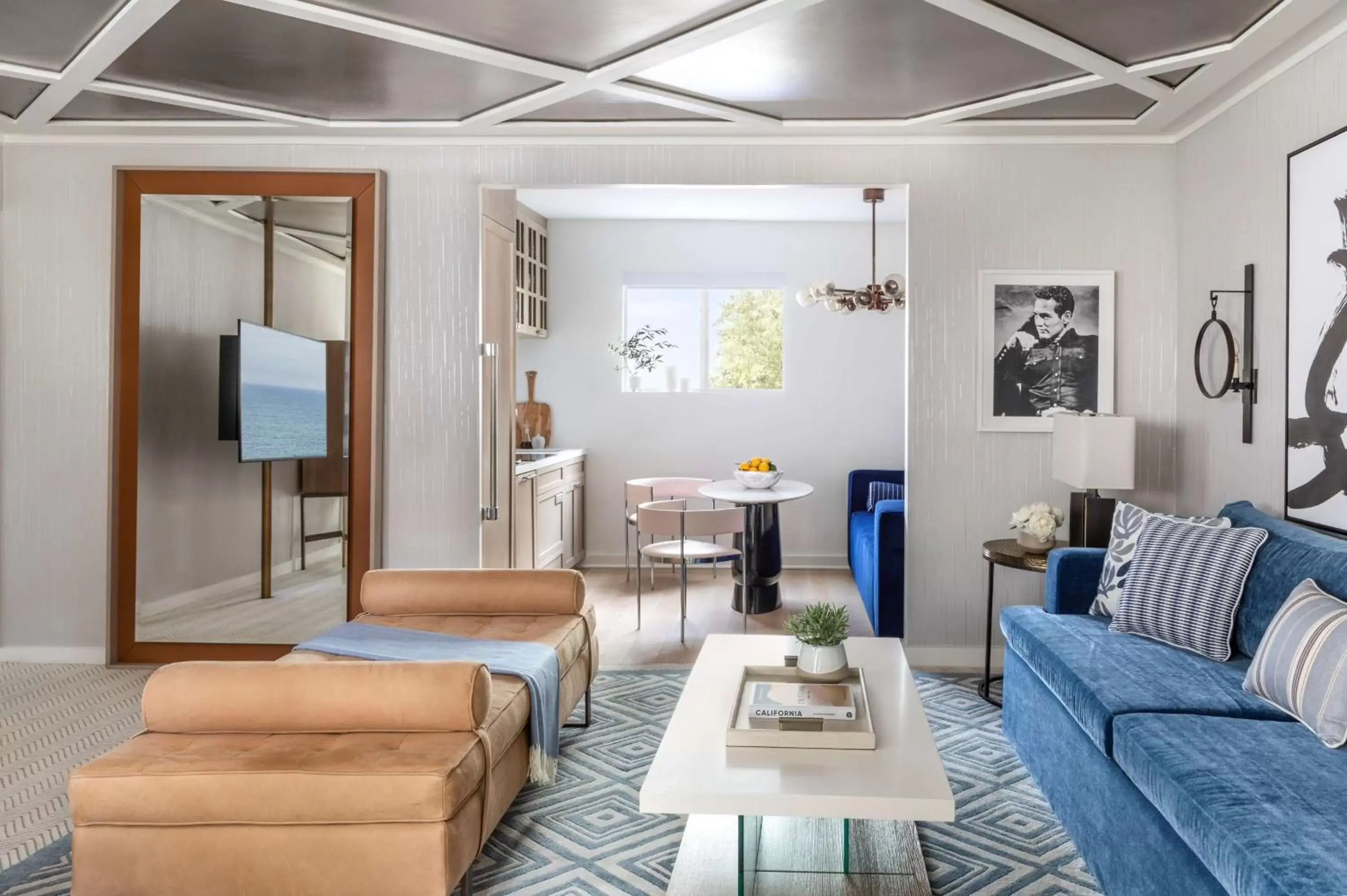 Coastal Kitchen One-Bedroom Suite in Oceana Santa Monica, LXR Hotels & Resorts Coastal Kitchen One-Bedroom Suite in Oceana Santa Monica, LXR Hotels & Resorts