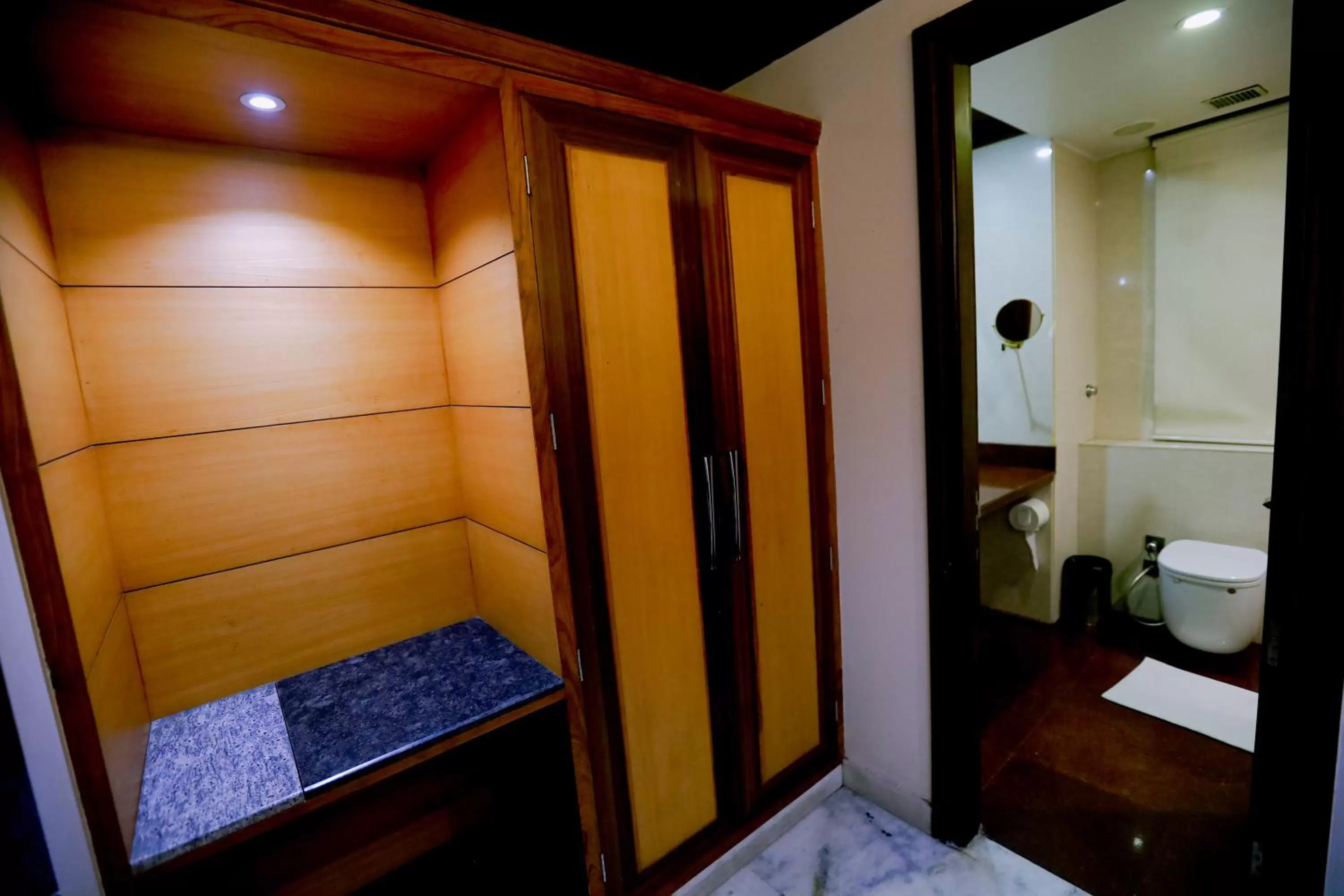 Bathroom in Hotel Leela Grande