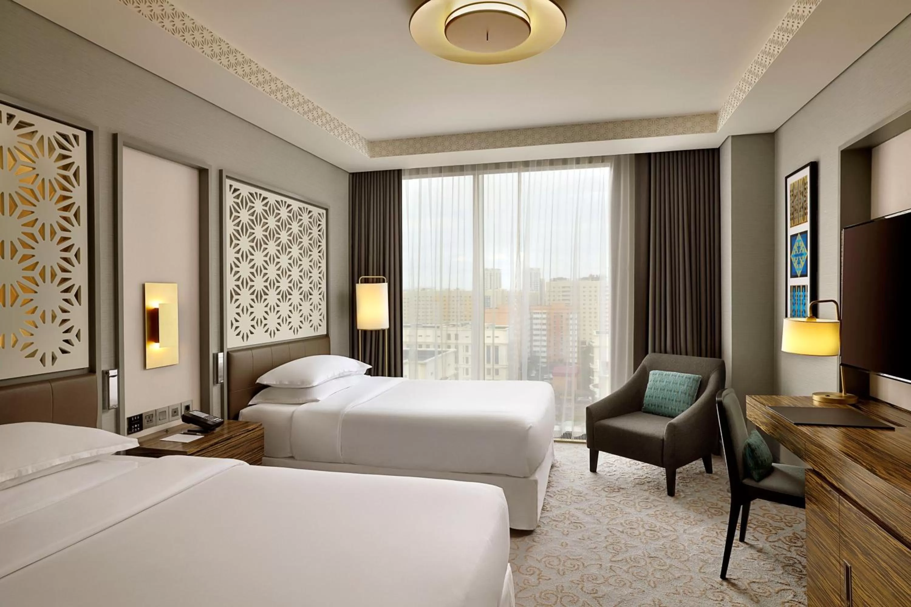 Photo of the whole room, Bed in Sheraton Astana Hotel