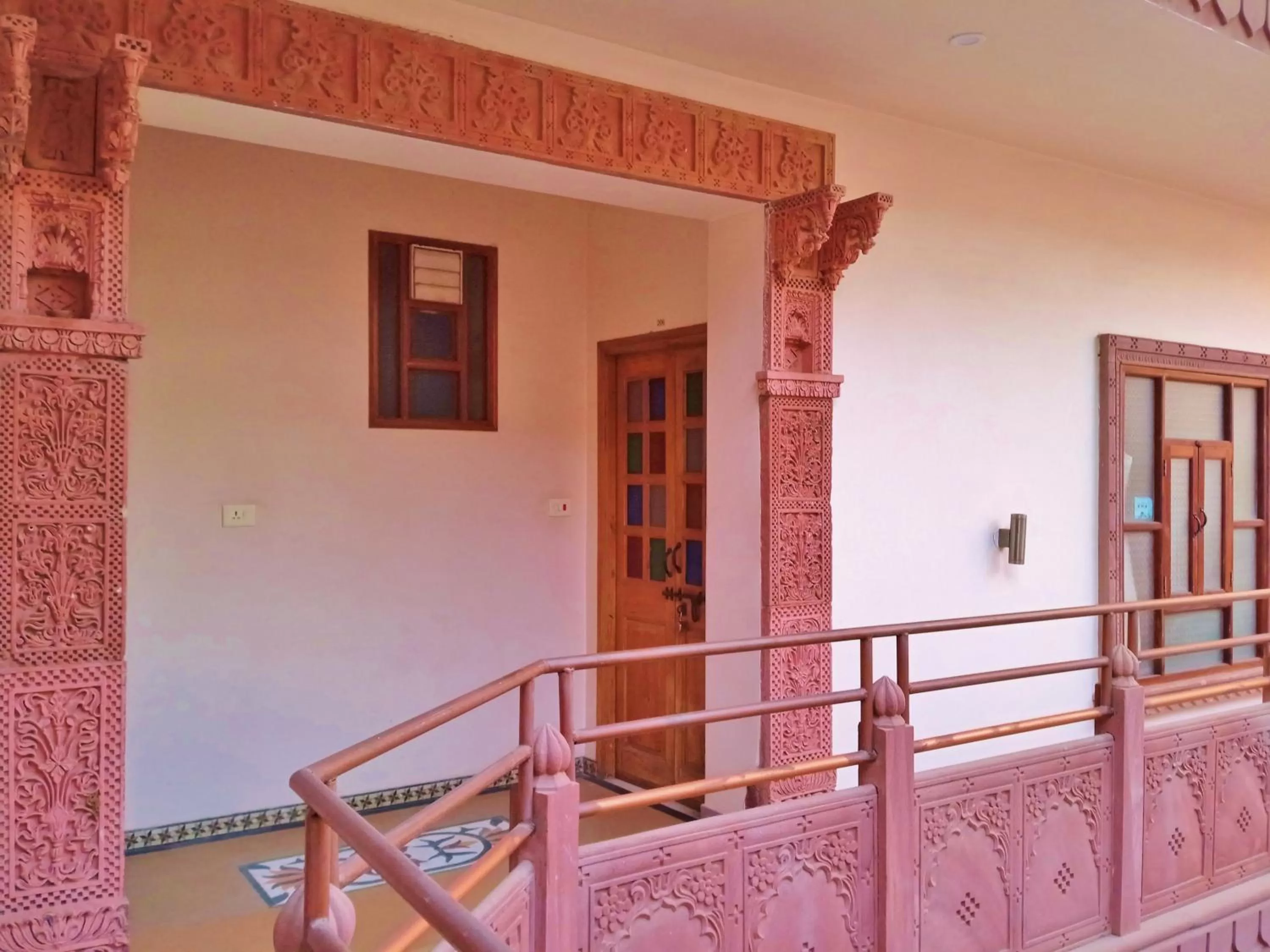 Balcony/Terrace in Rigmor haveli