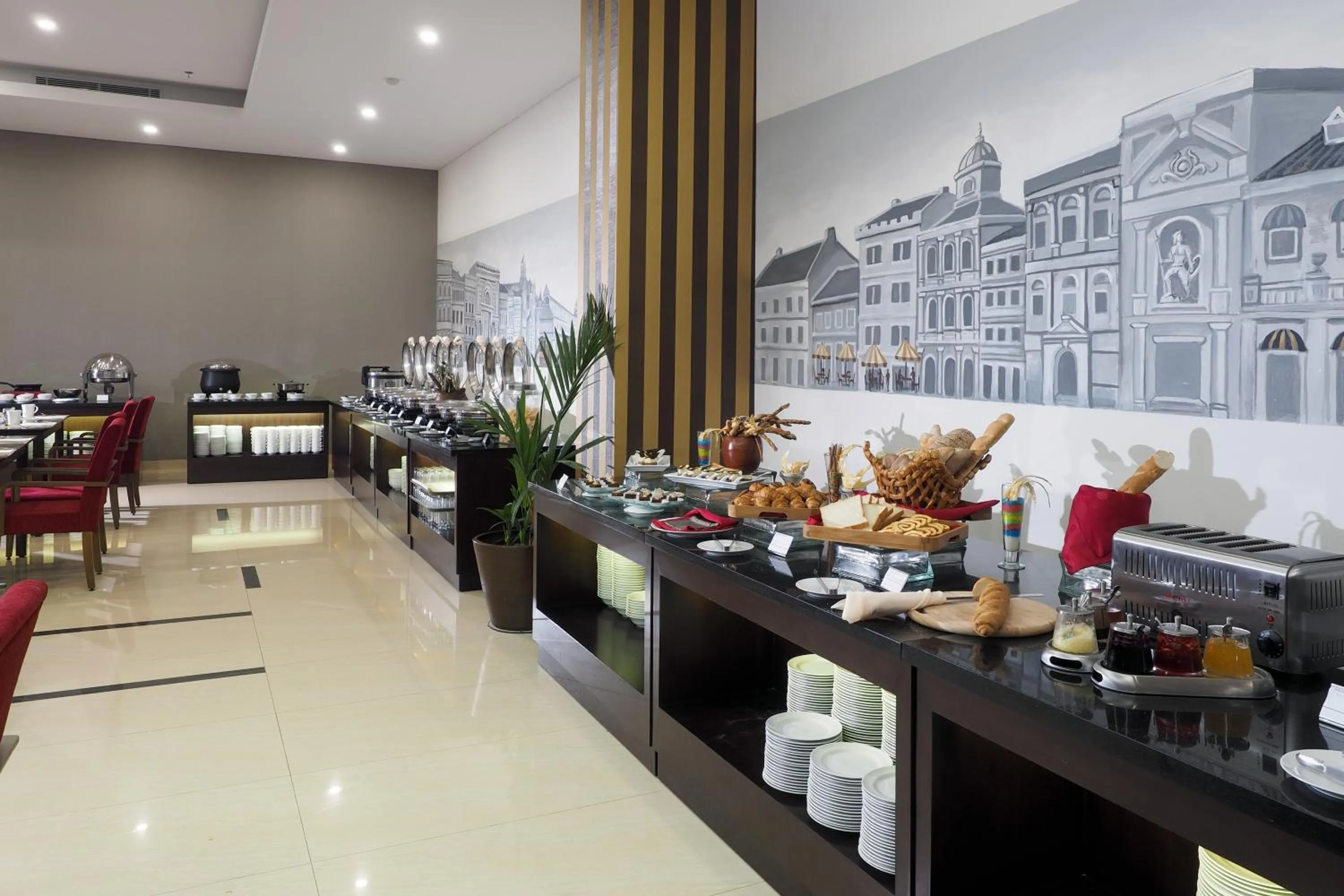 Restaurant/places to eat in d'primahotel Kualanamu Airport Medan