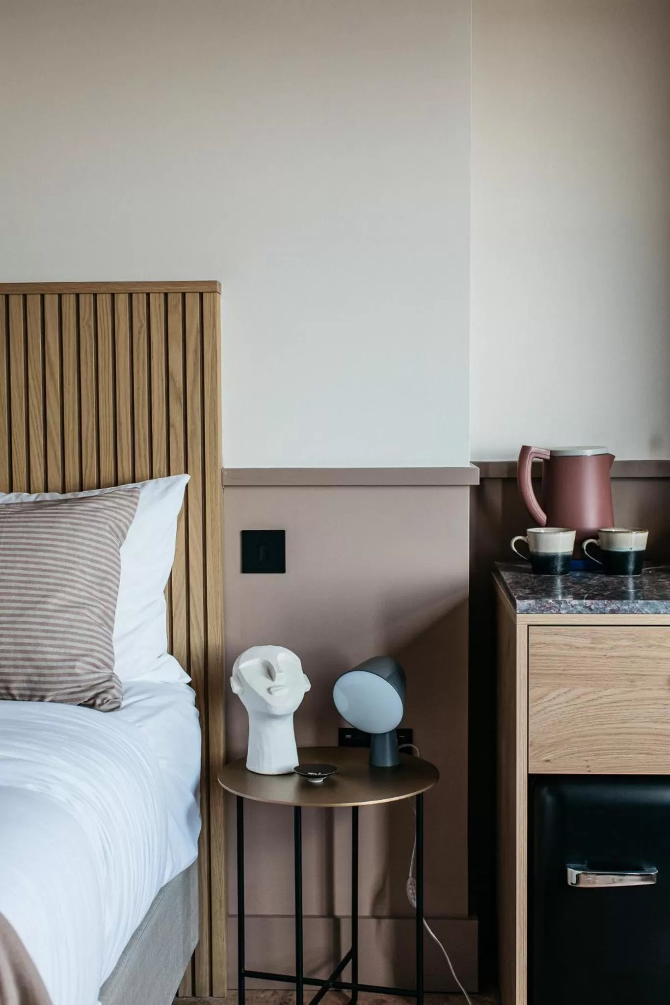 Bedroom in Port Hotel