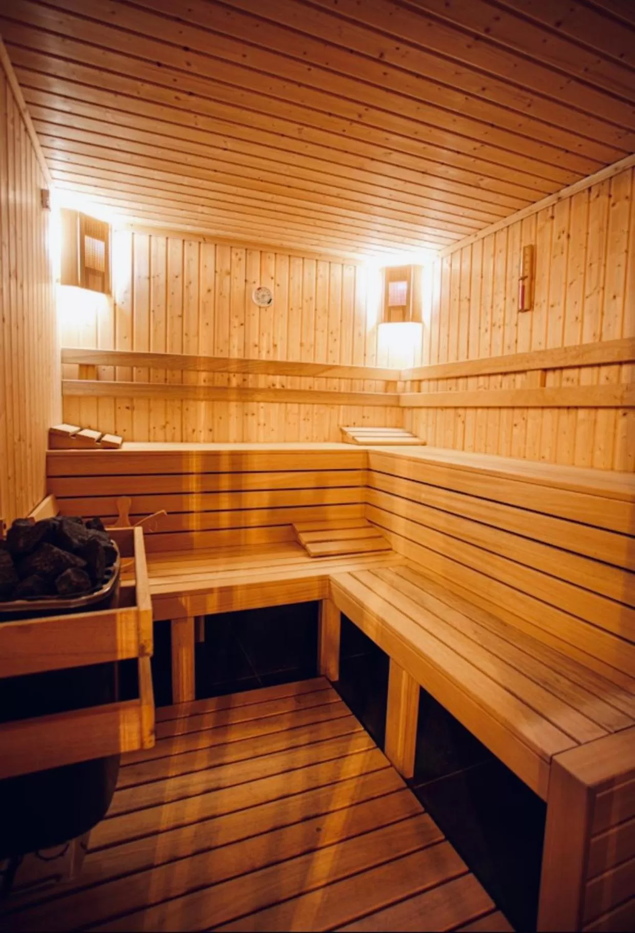 Sauna in Reverence Boutique Hotel