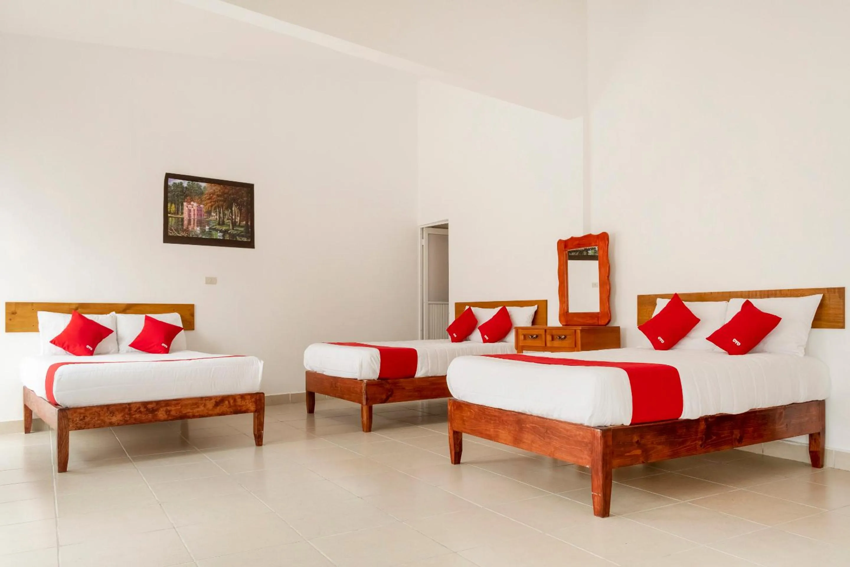 Bedroom, Bed in OYO Hotel Magnolia, Coatepec Veracruz