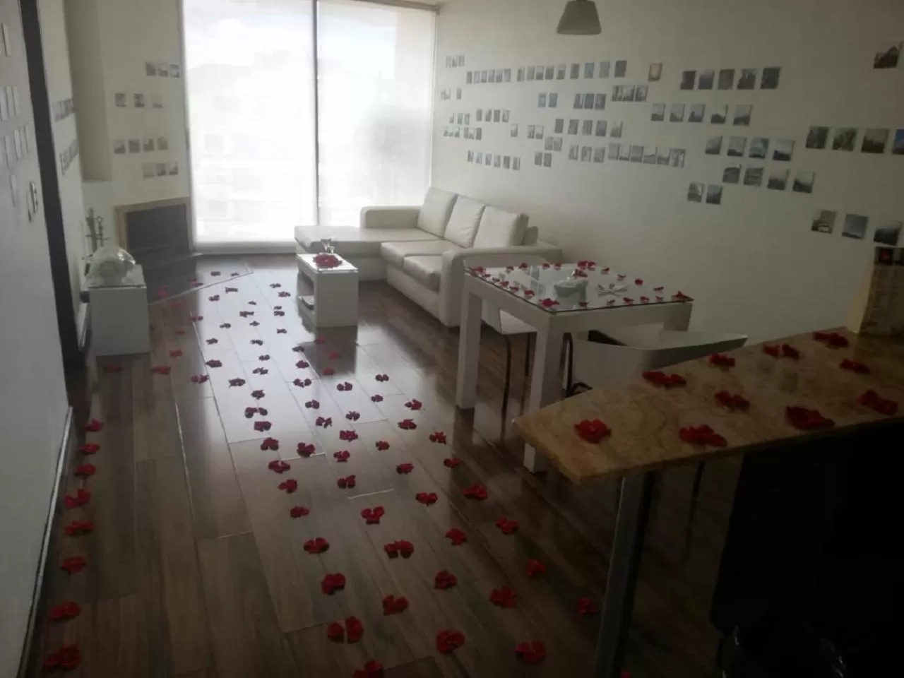 Living room in Hotel 104 Art Suites