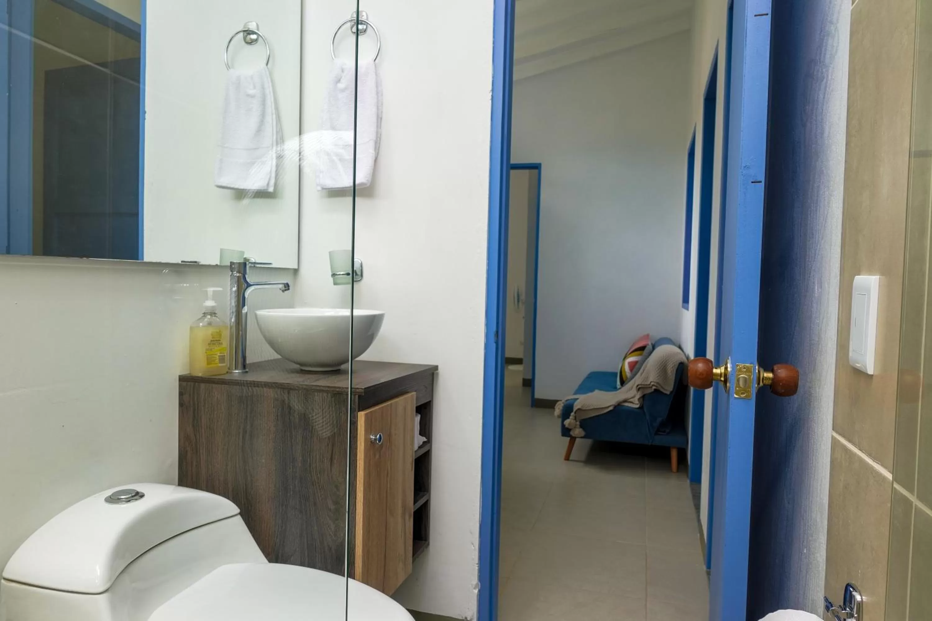 Bathroom in Hotel Azulado Jericó