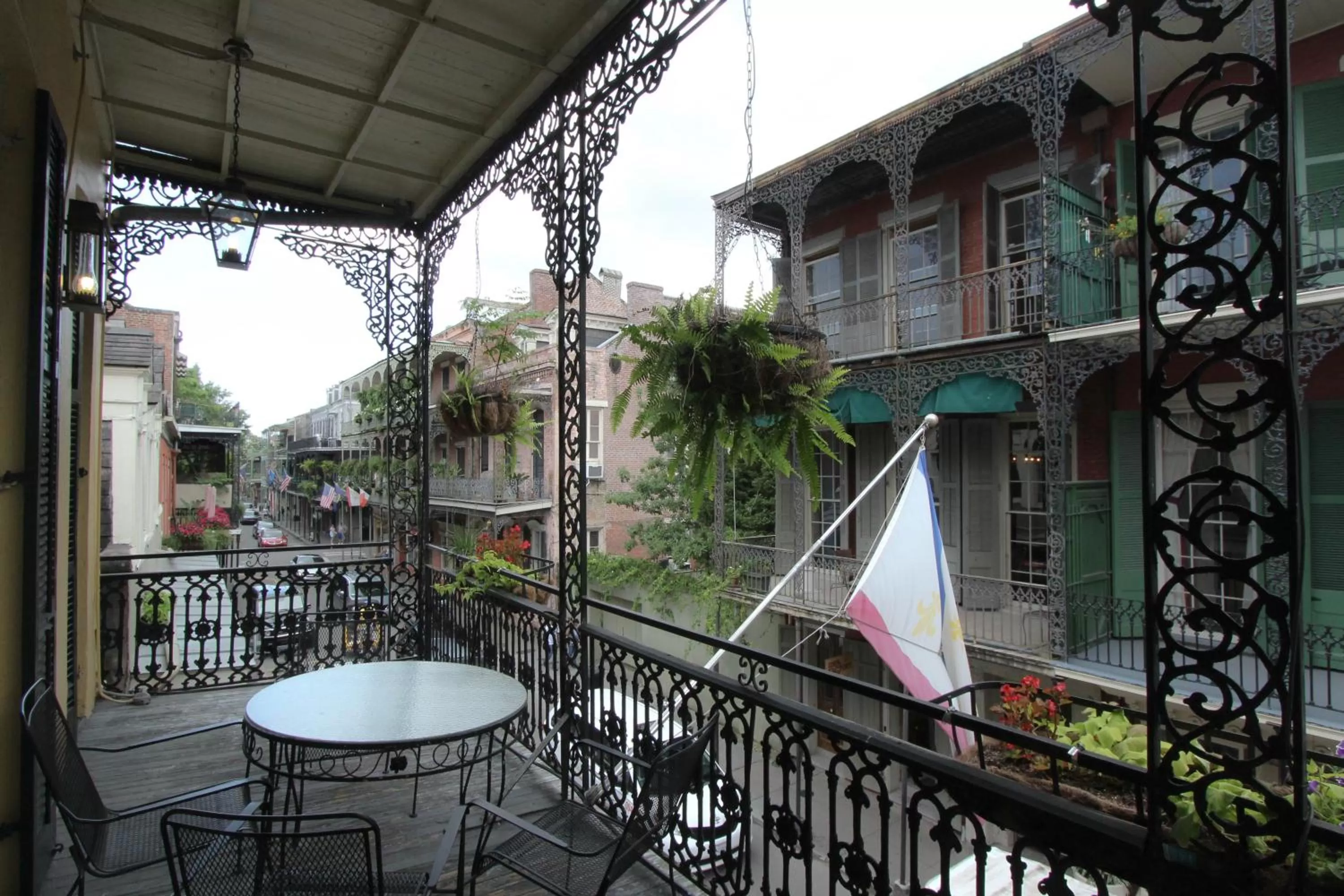 Balcony/Terrace in Andrew Jackson Hotel French Quarter
