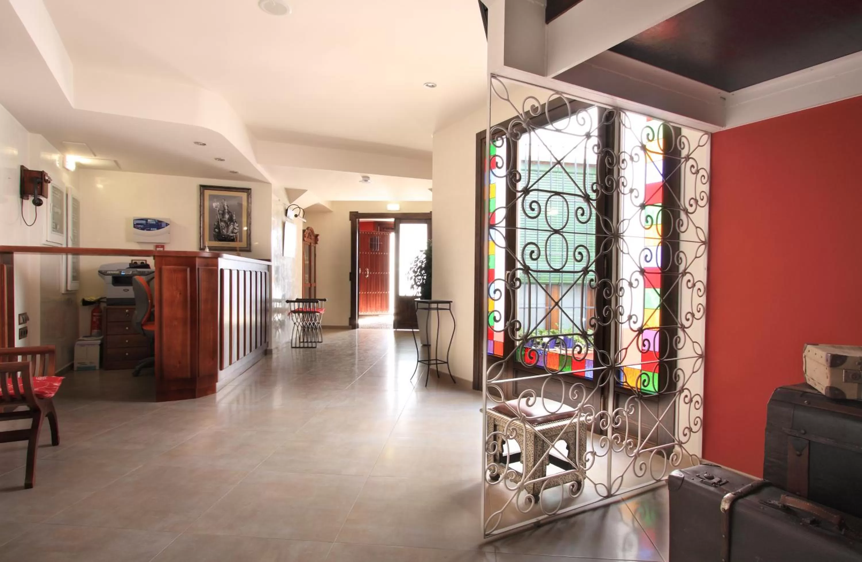 Lobby or reception in Casa Baños de la Villa