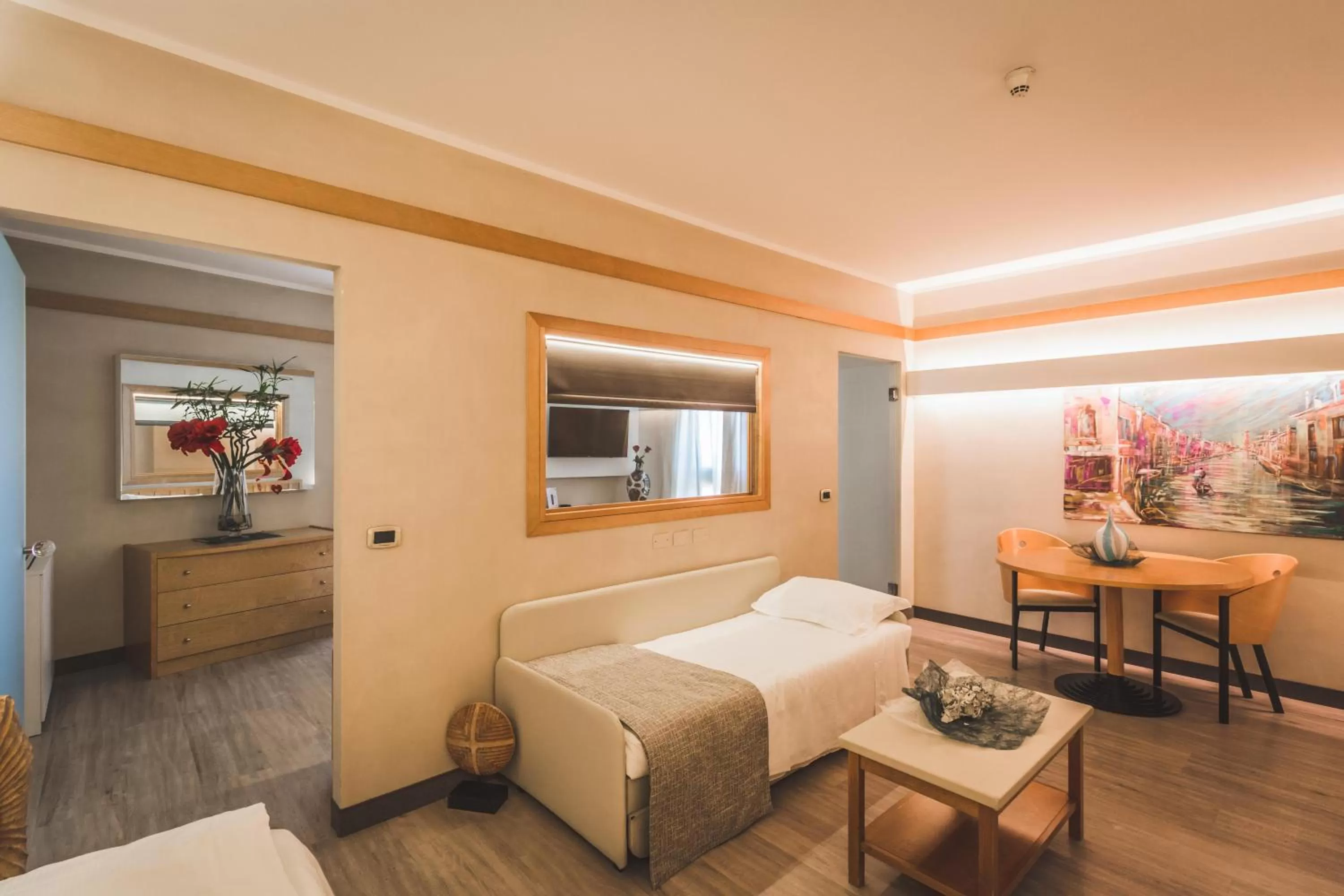 Bed in Park Hotel Ai Pini & Restaurant Ai Pini