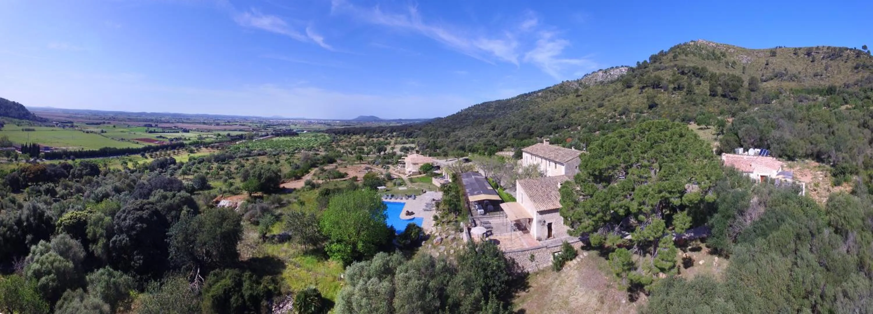 Bird's eye view in Agroturismo Son Siurana